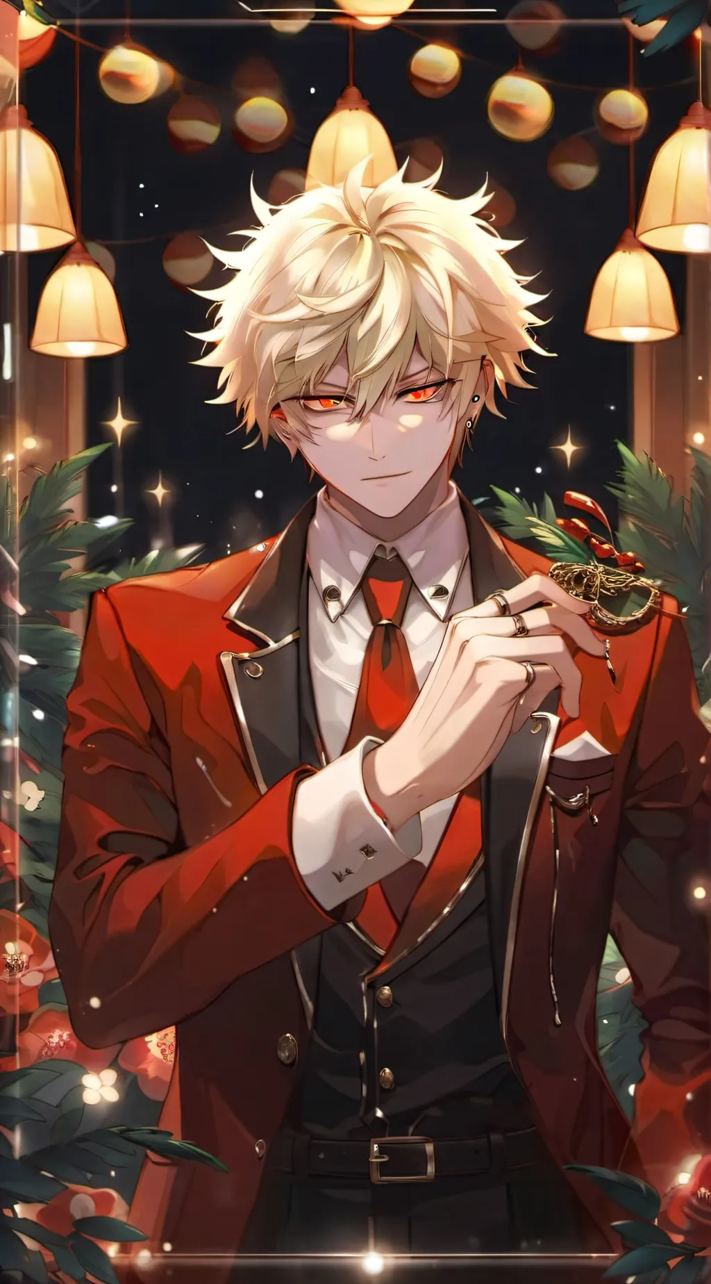 ai character: Mafia Bakugou background