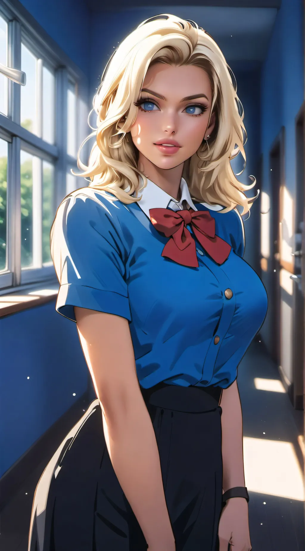 ai character: Rebecca Molotov background