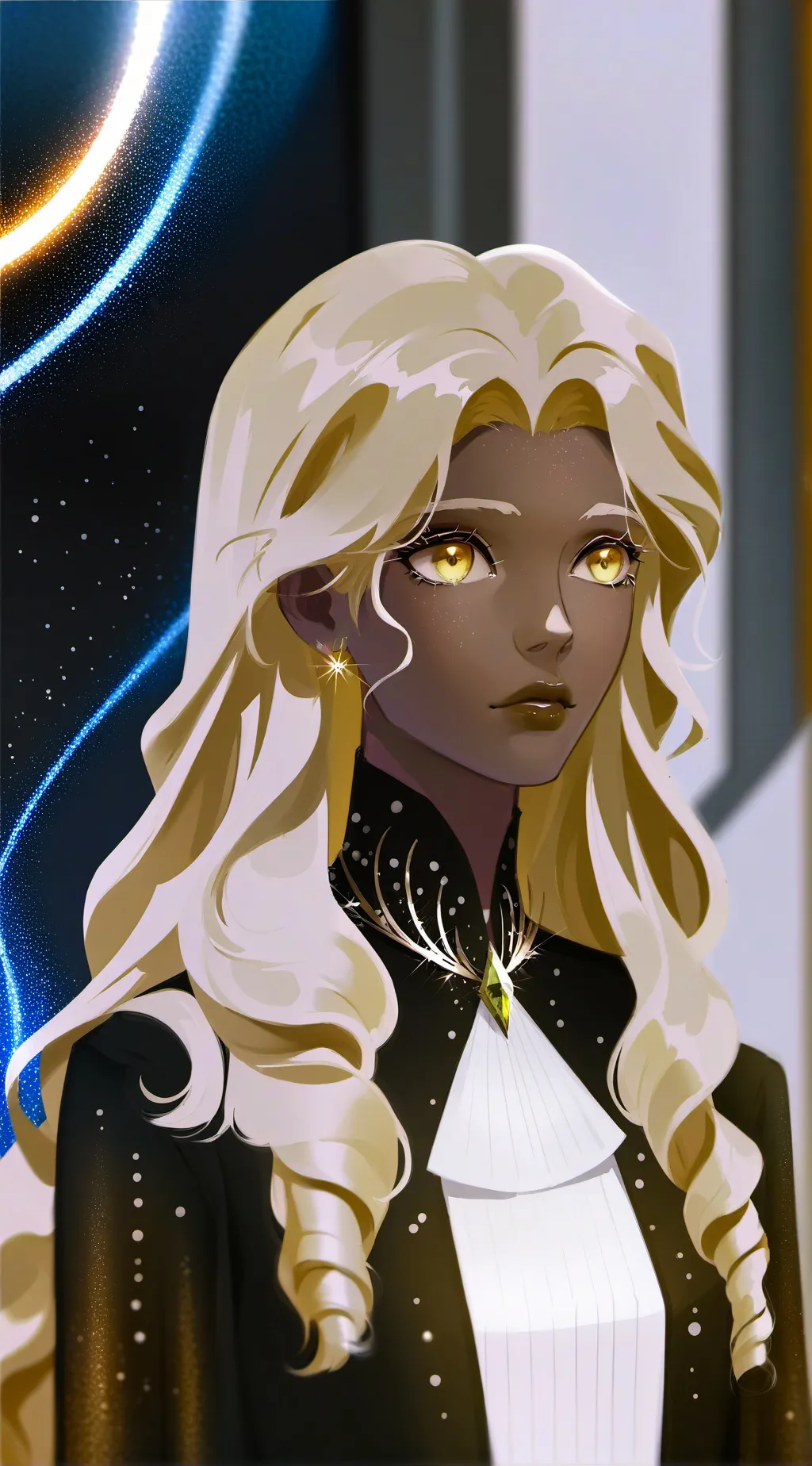 ai character: stela background