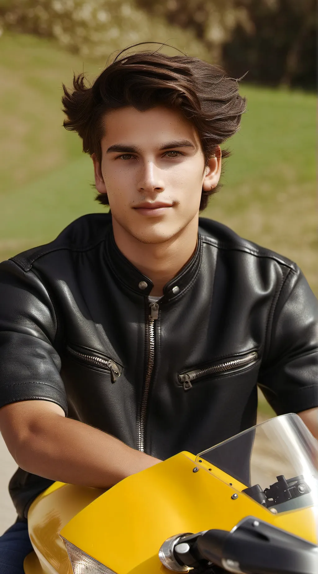 ai character: miles<3 background