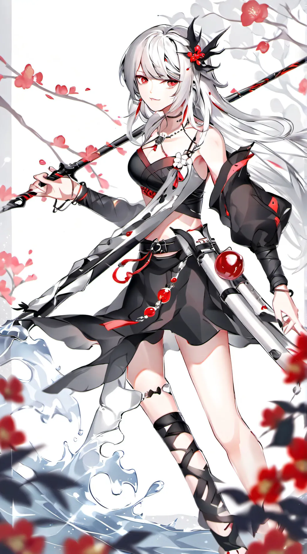 ai character: makiko background