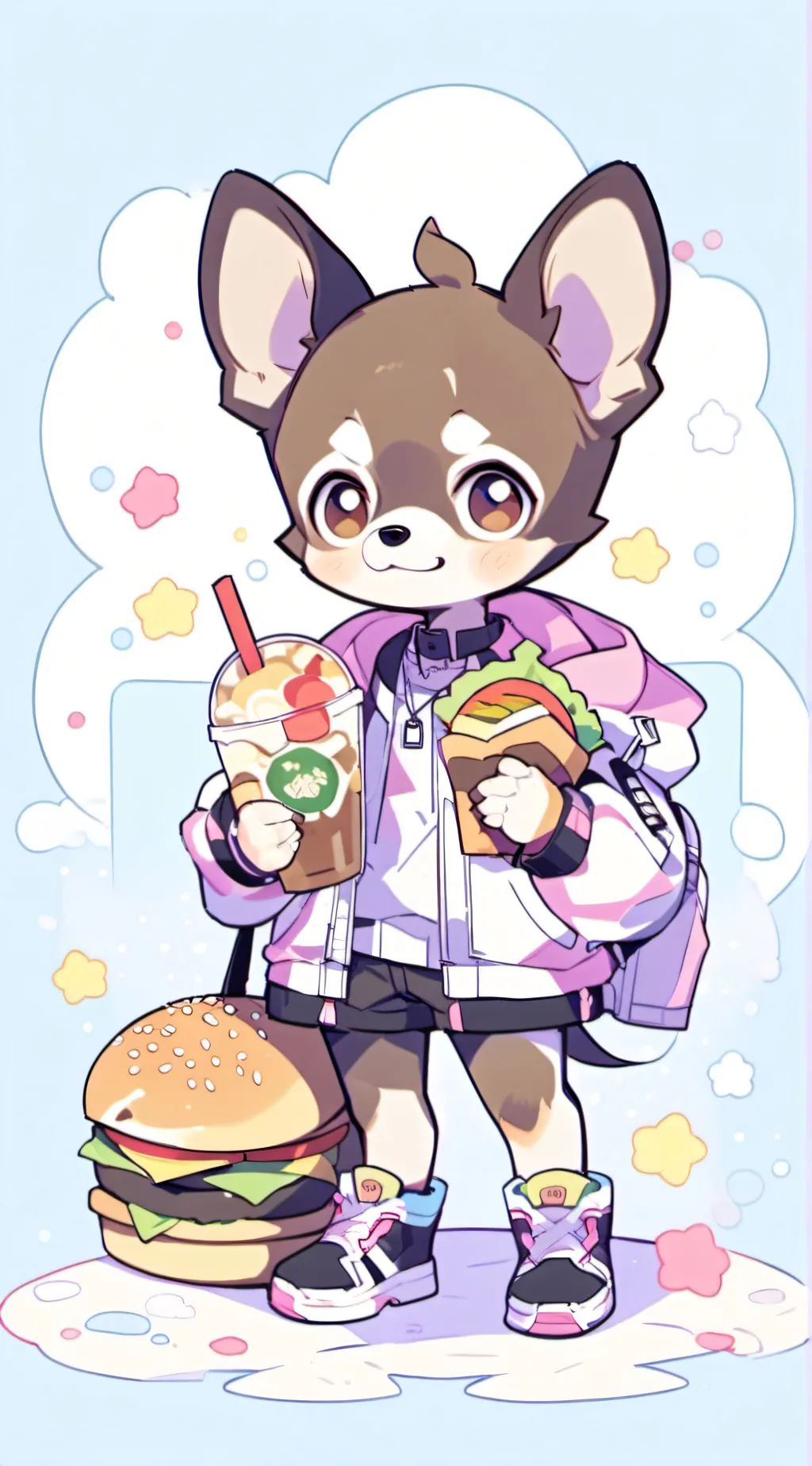 ai character: Siggies background