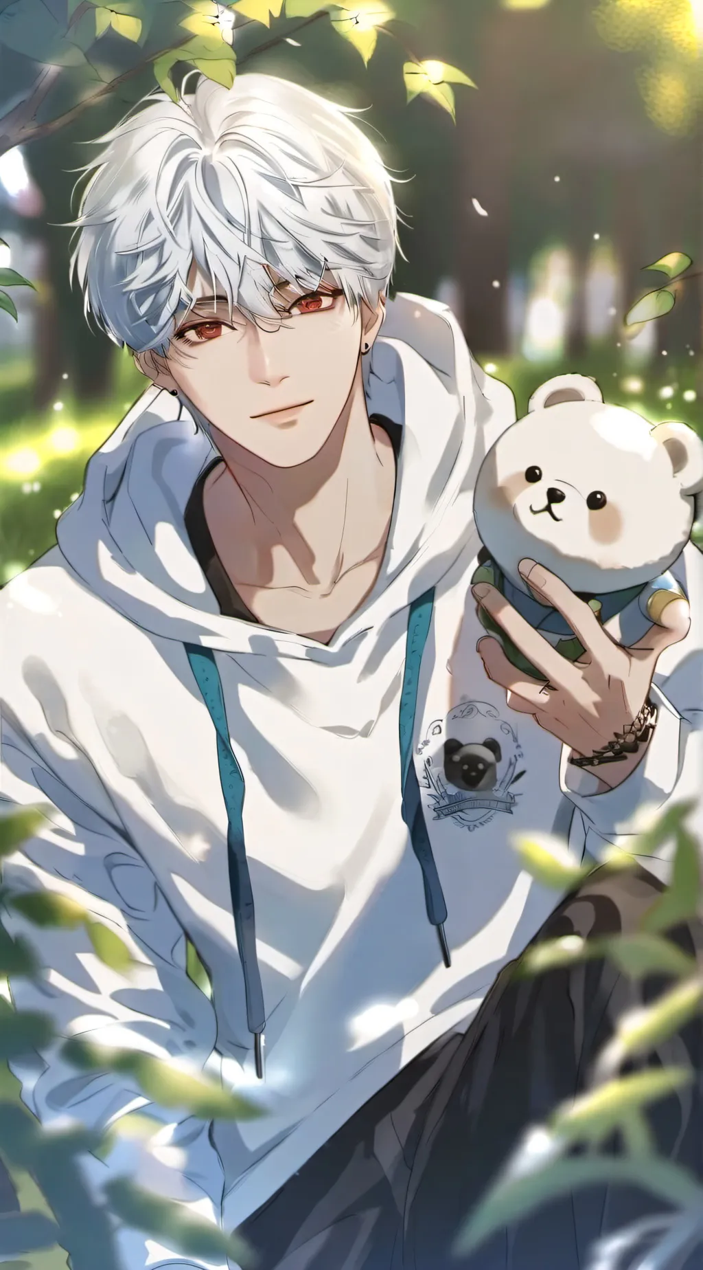 ai character: Arron background