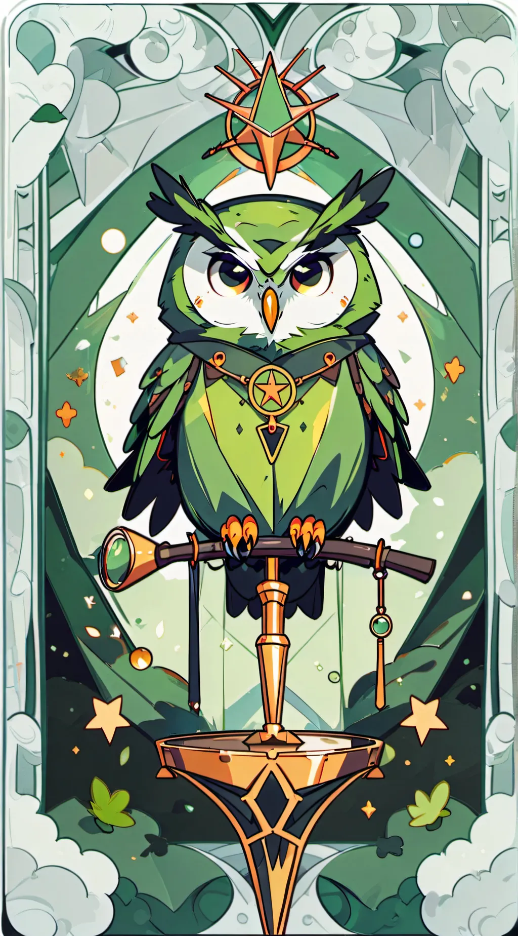 ai character: Douilingo  background