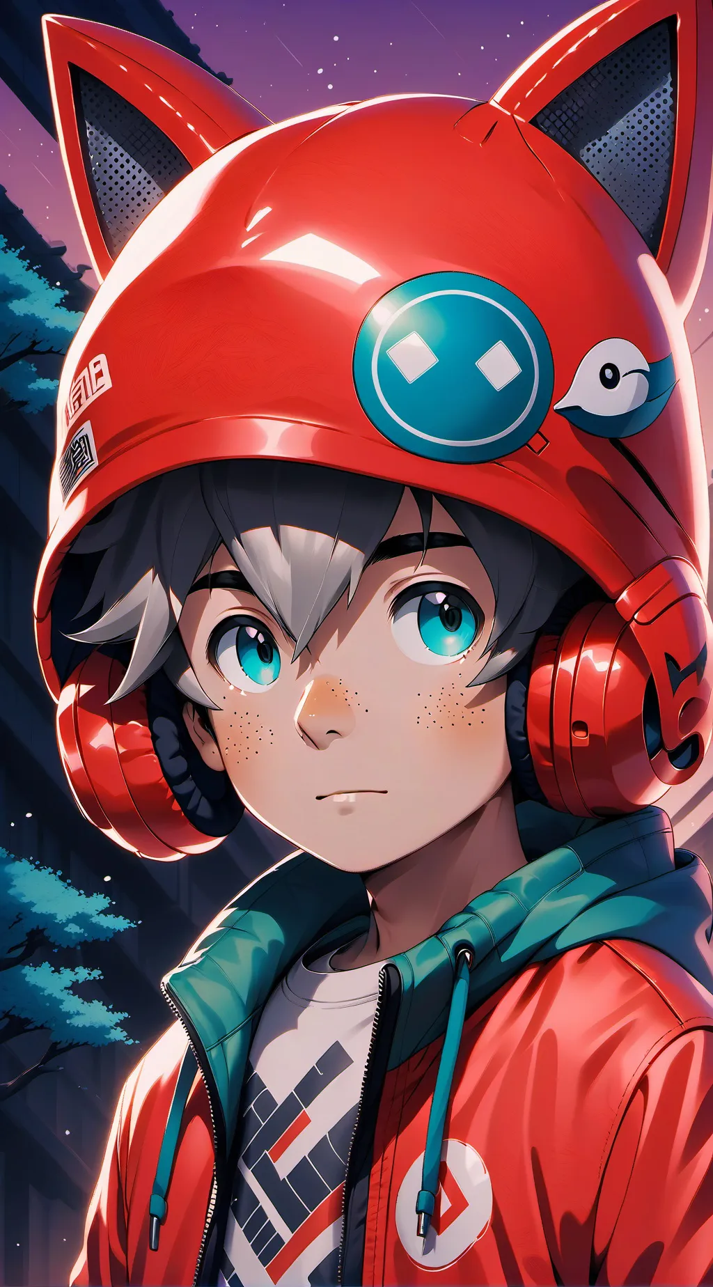 ai character: -Kingsley- background