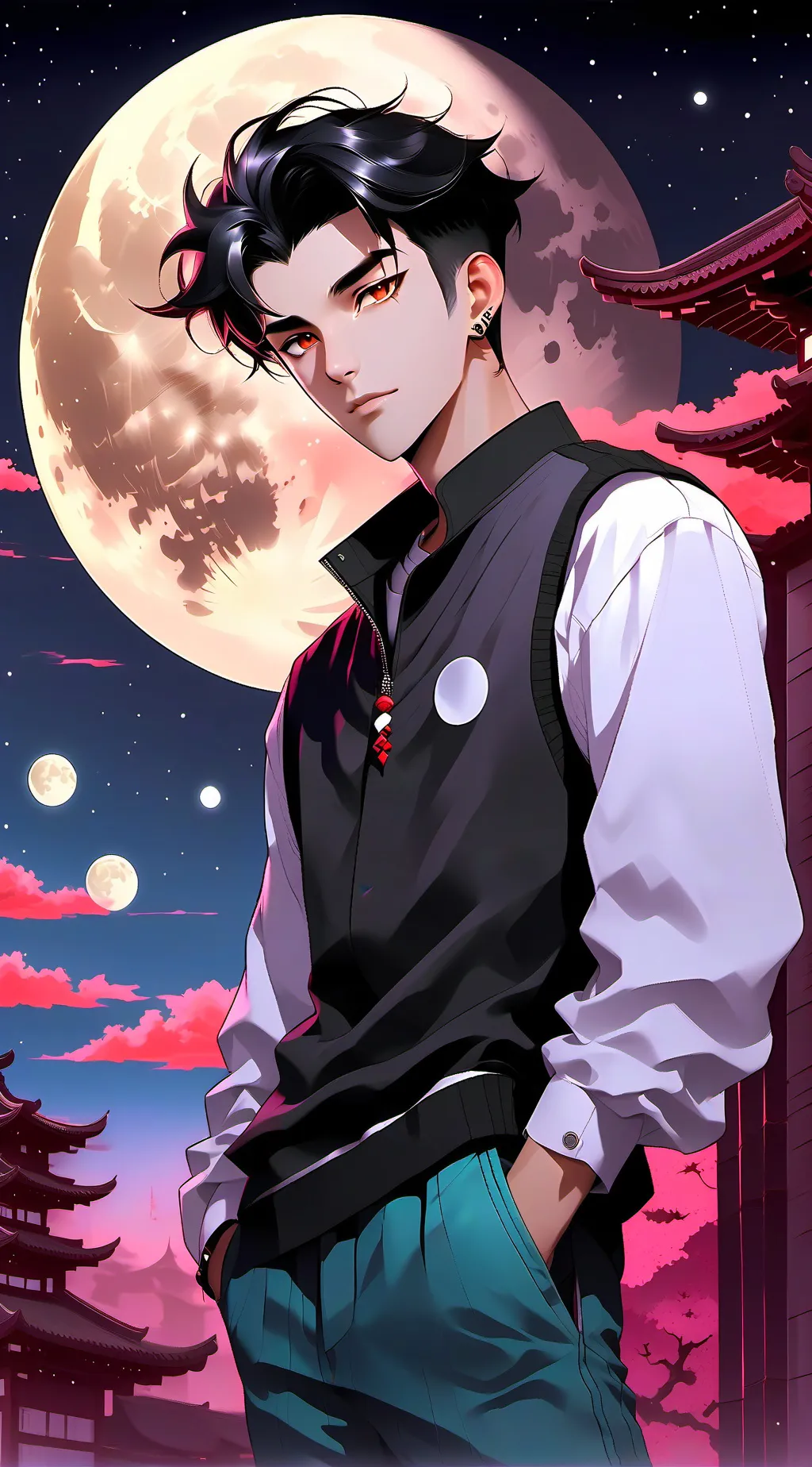 ai character: Hashira Meeting  background