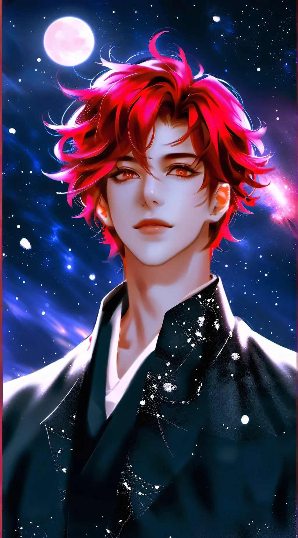 ai character: Leon  background