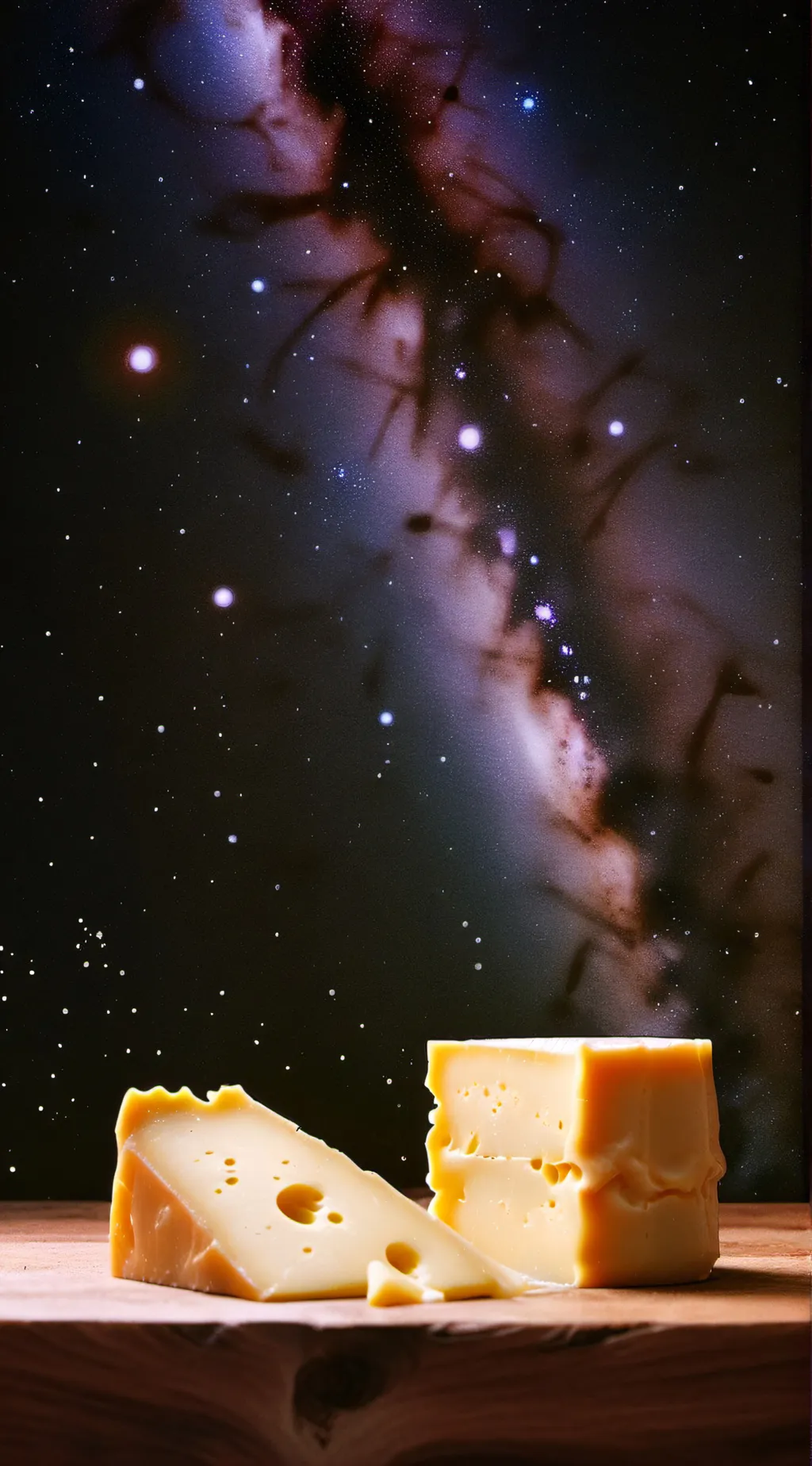 ai character: Cheese background