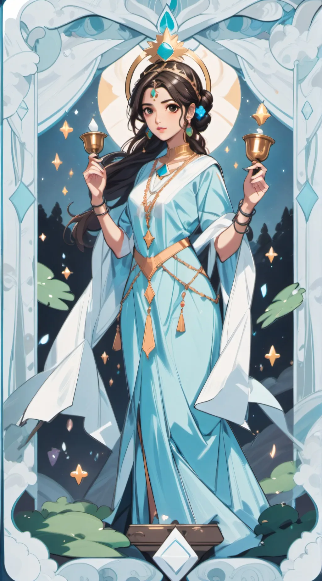 ai character: shreya background