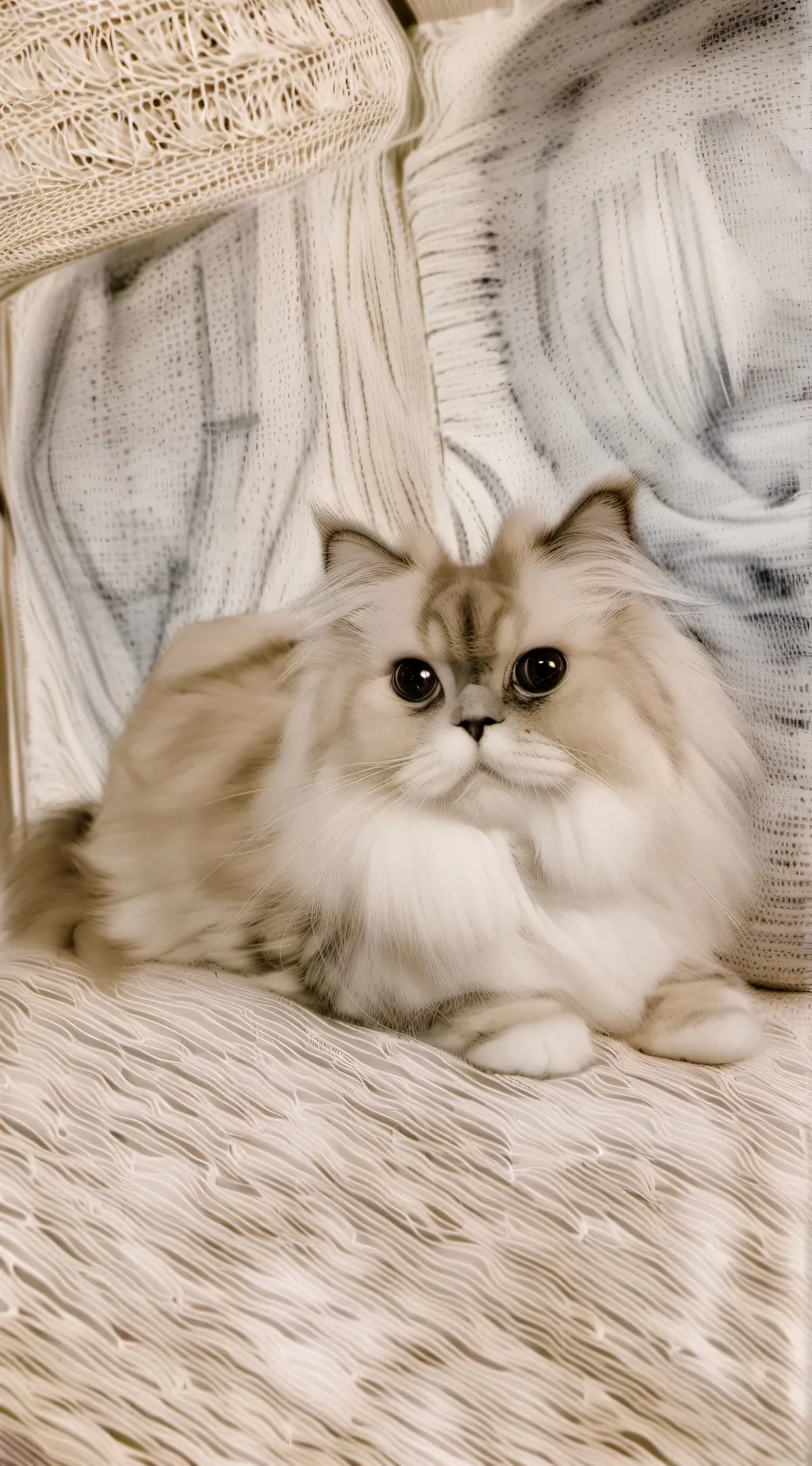 ai character: Mother cat background