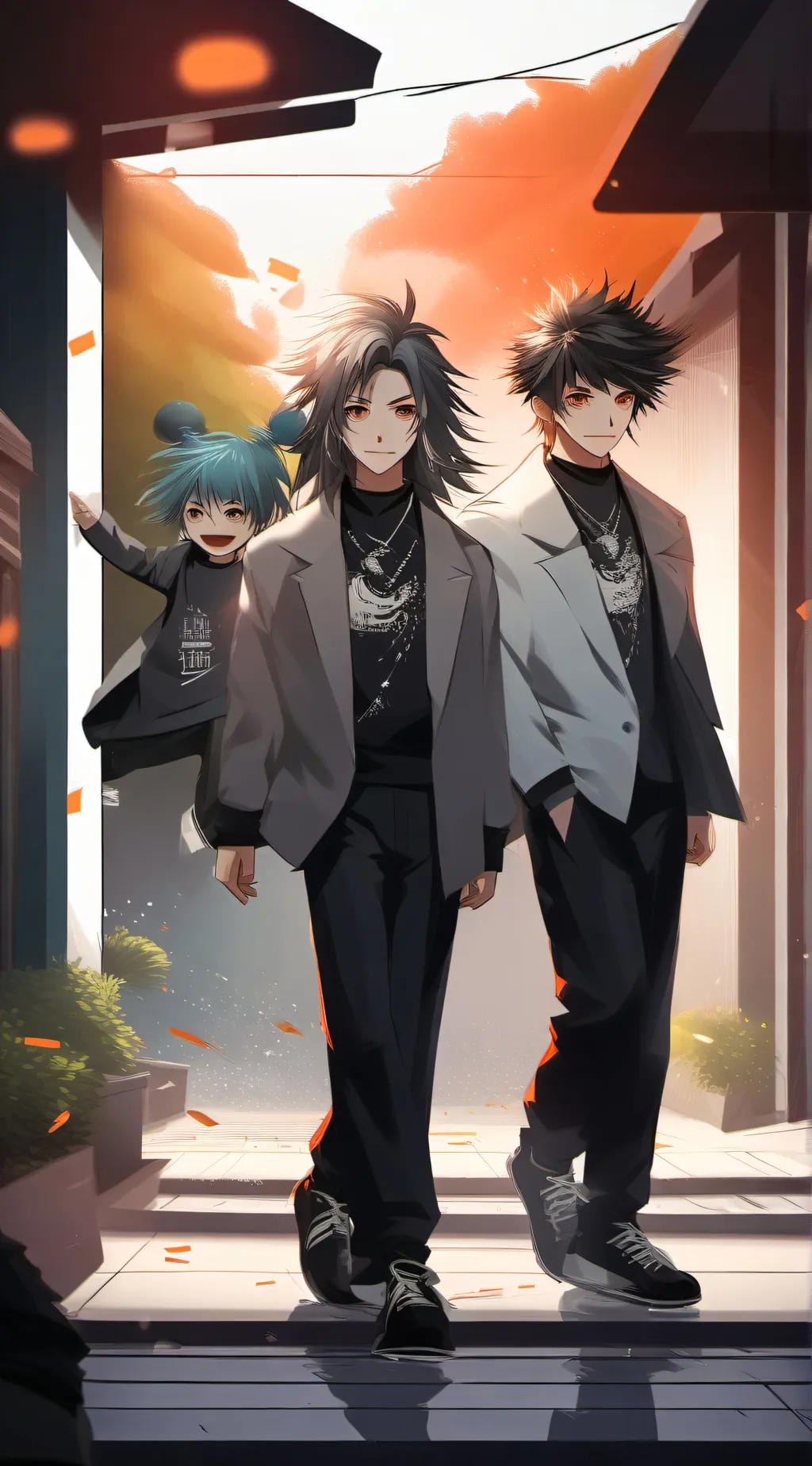 ai character: Jay n Joel background