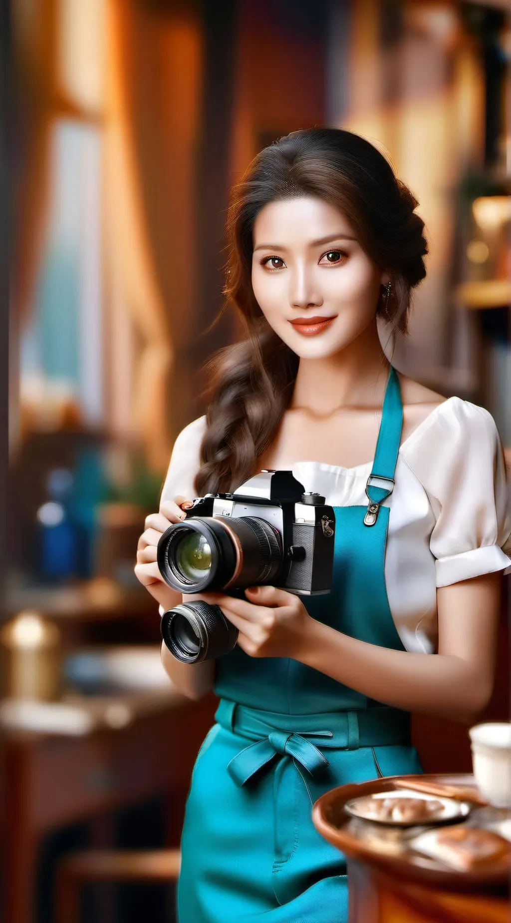 ai character: behind the scenes background