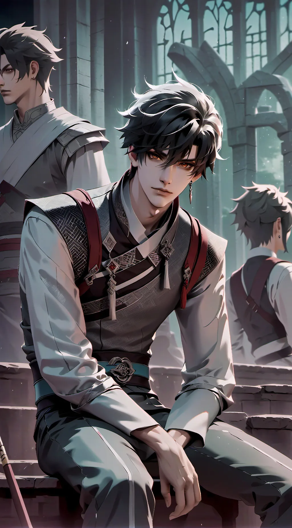 ai character: ☀️ Leo 🗡️ background