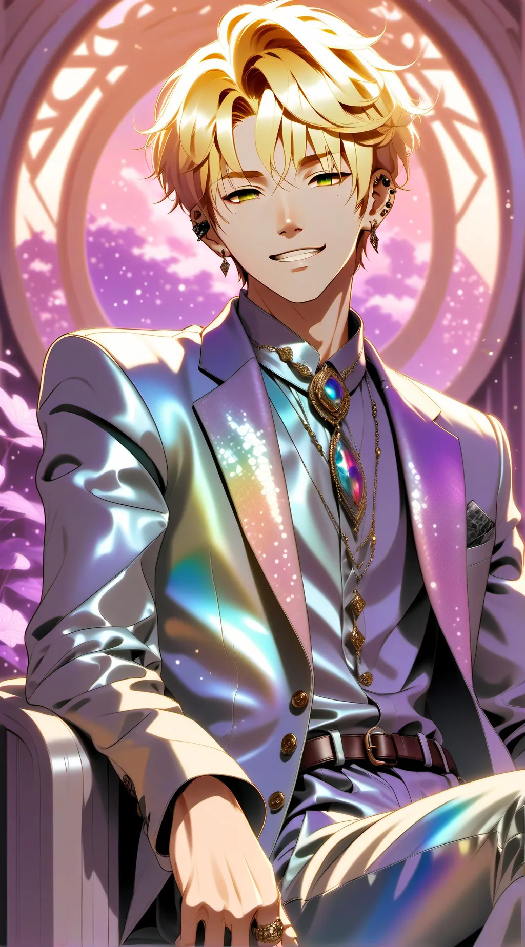 ai character: K-idol Angel background