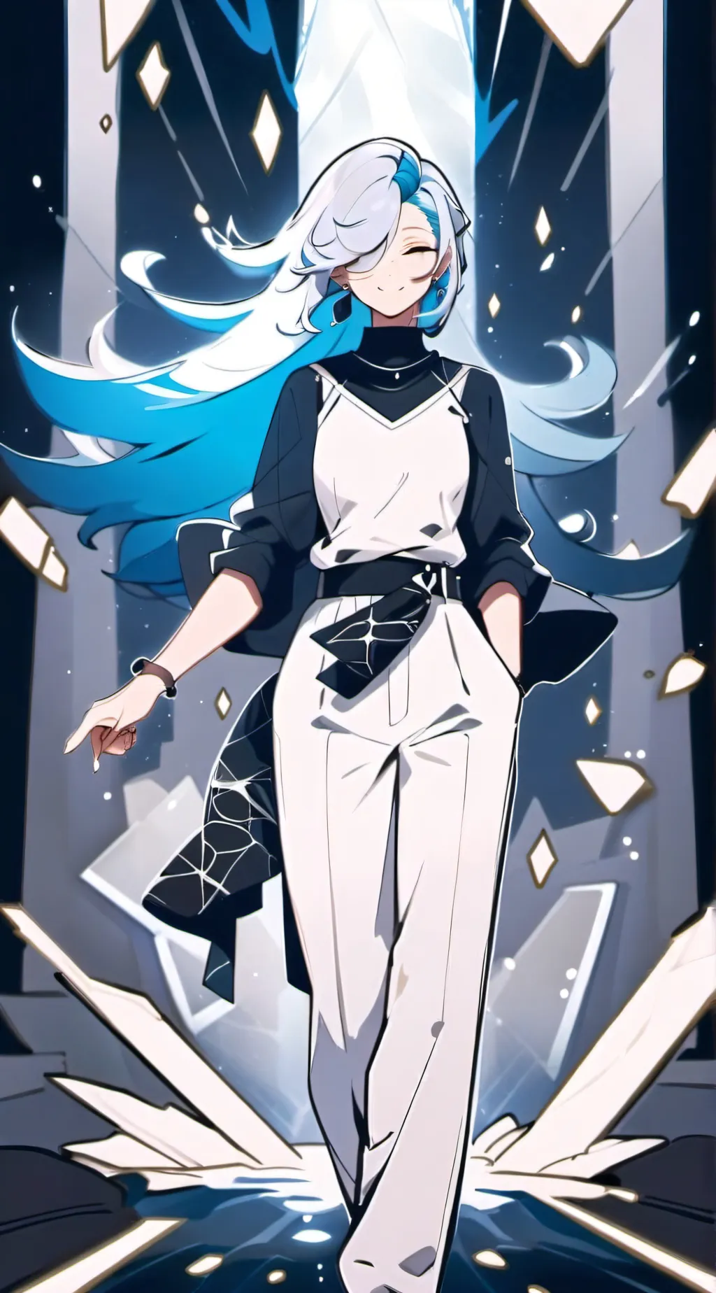 ai character: Ella background