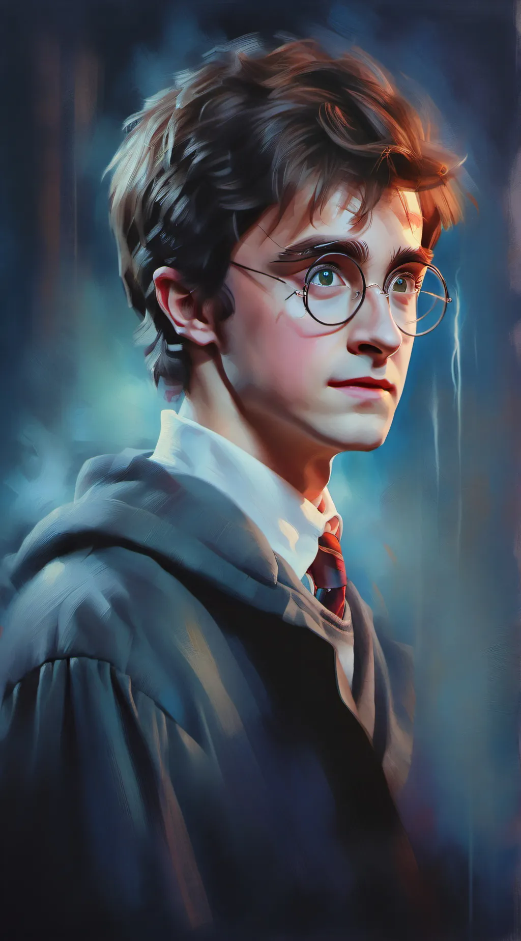 ai character: Harry Pottah background