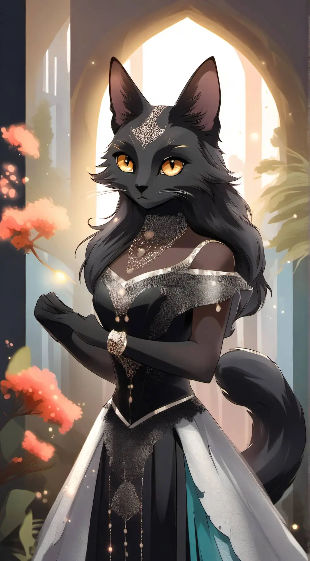 ai character: luna background