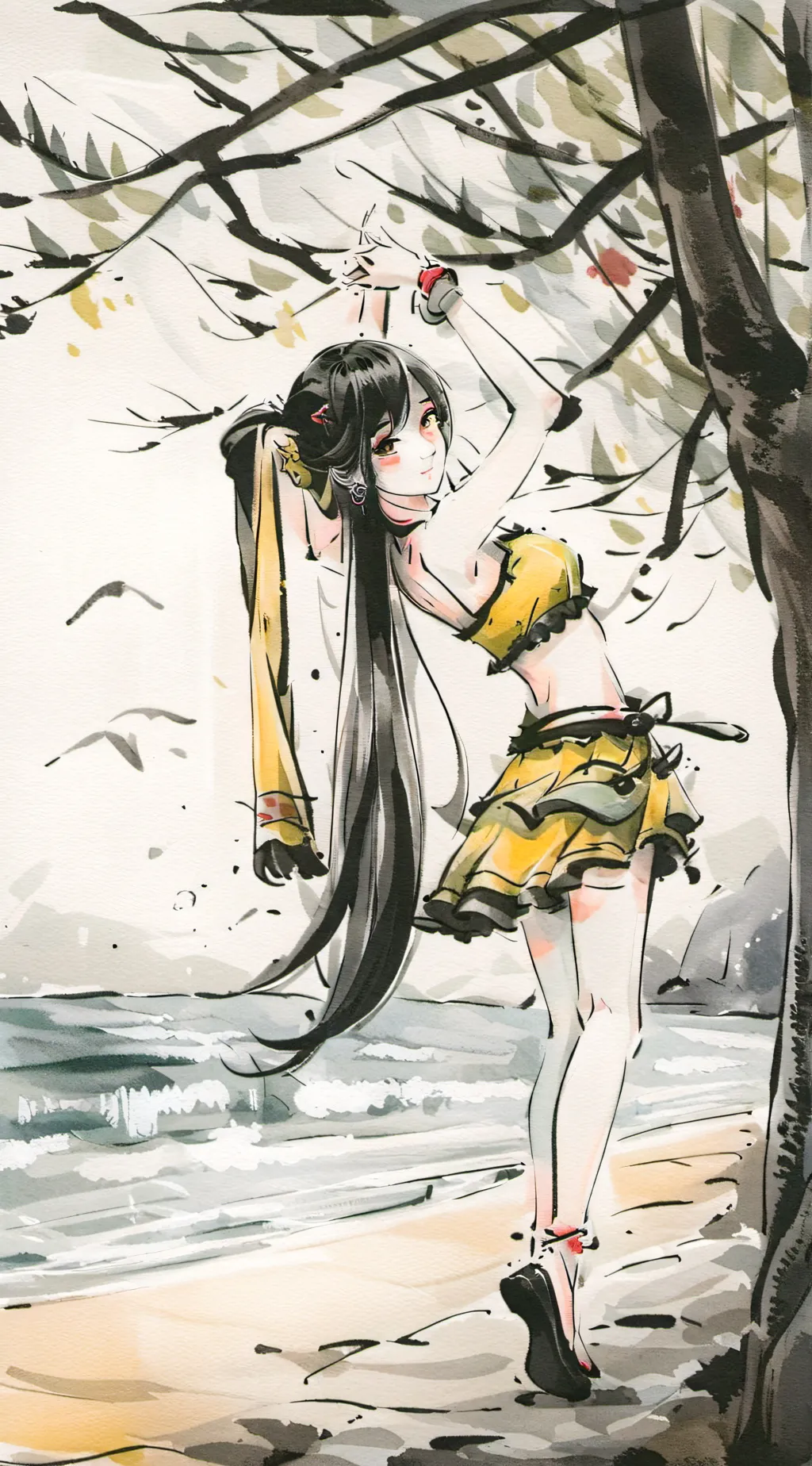 ai character: Evangeline background