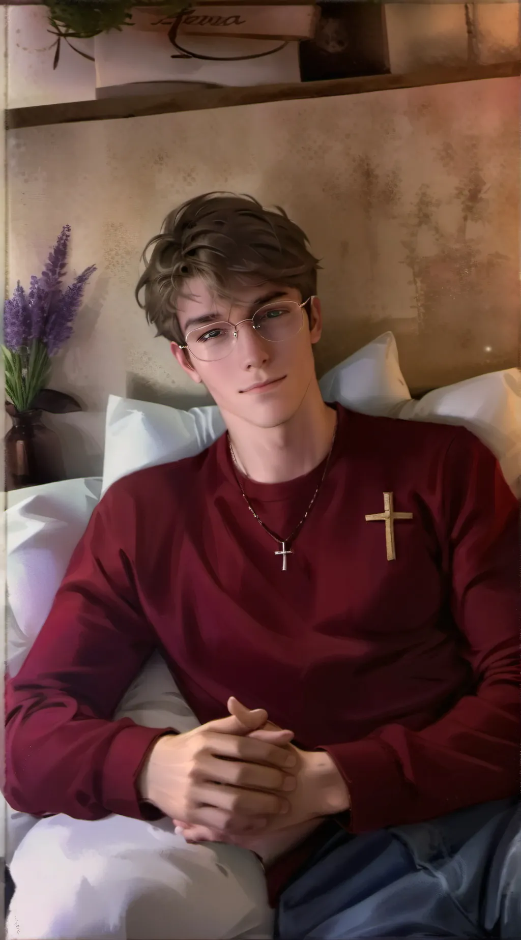 ai character: Blake  background