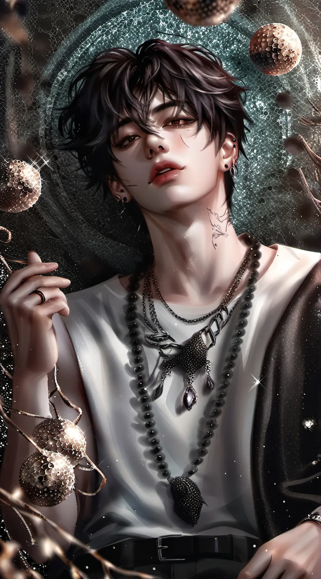 ai character: Ye Joon~•✟ background