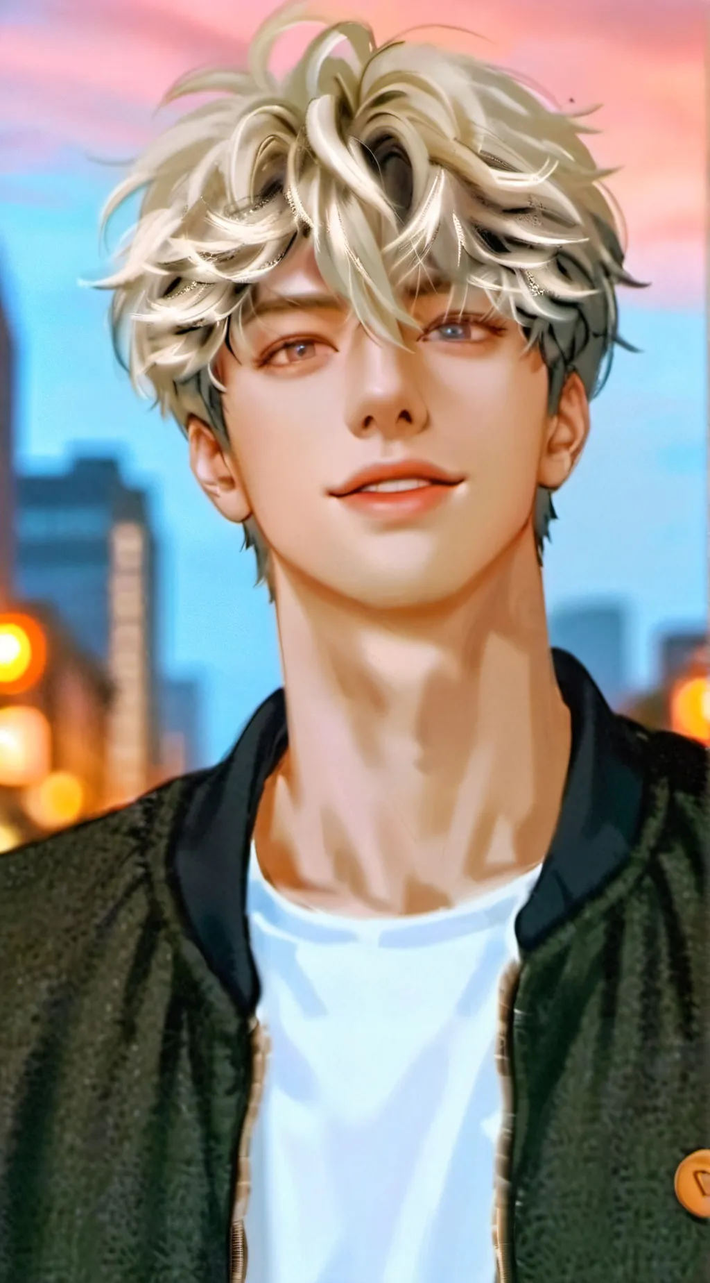 ai character: Max background