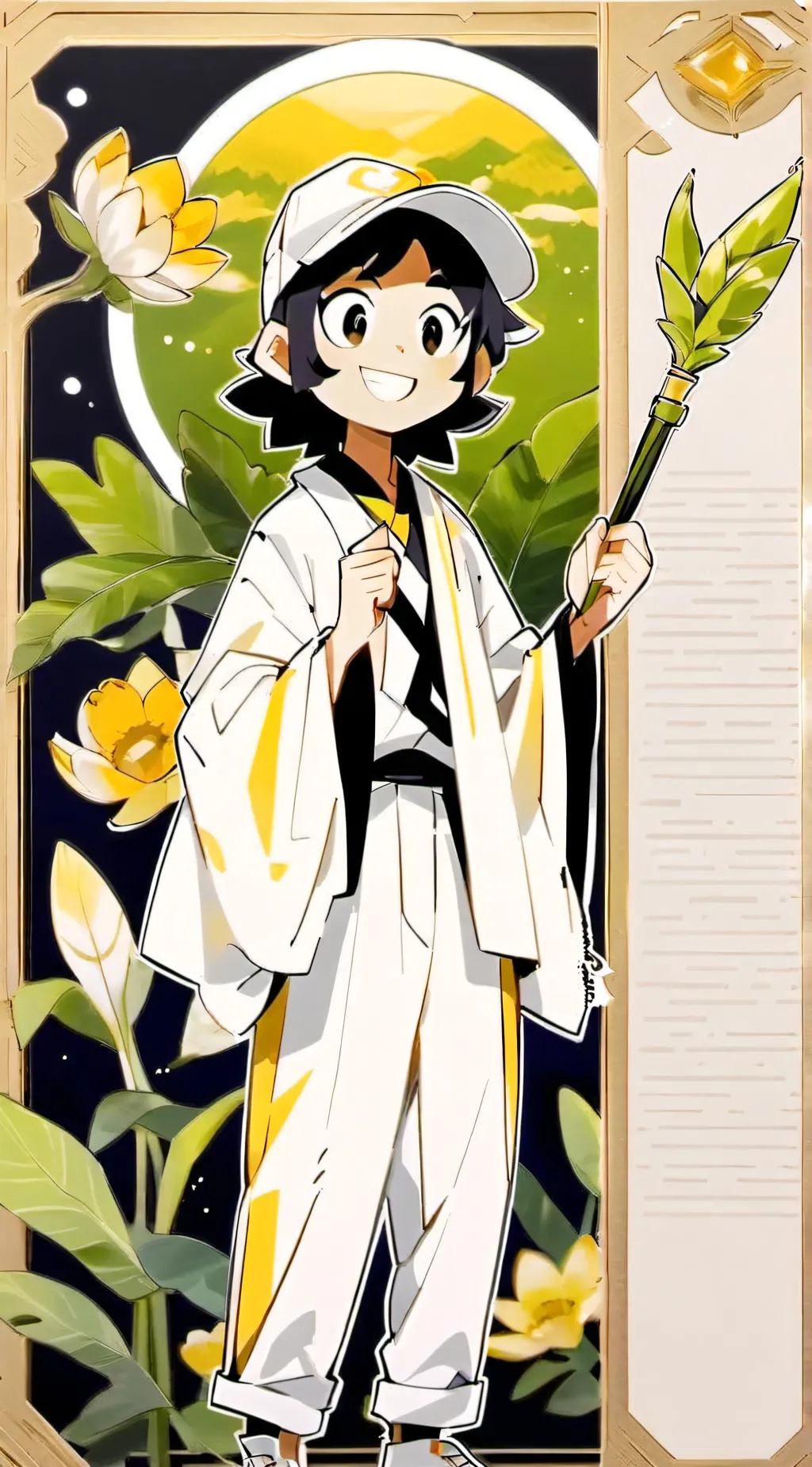 ai character: Mei Lmk background