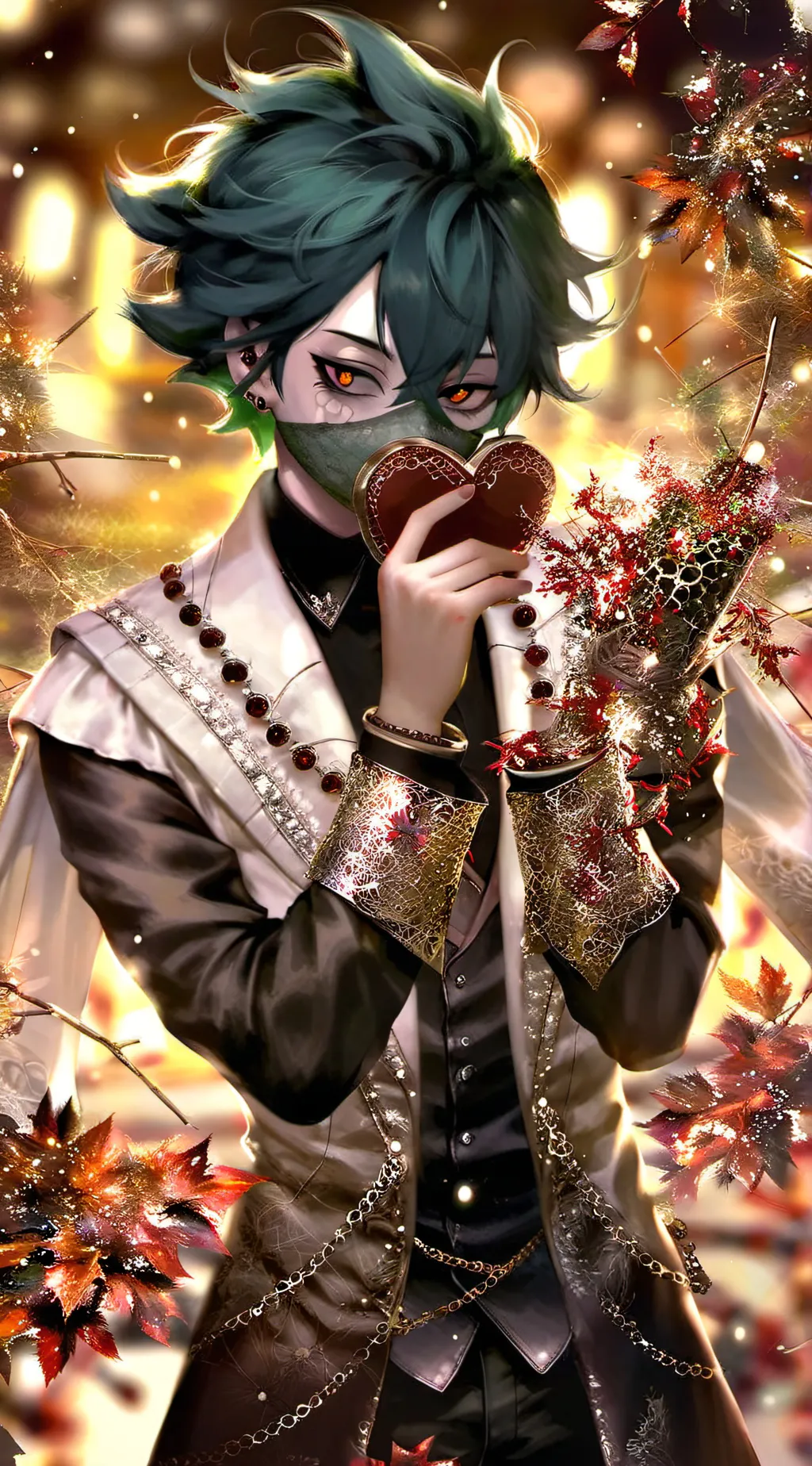 ai character: Villain deku background