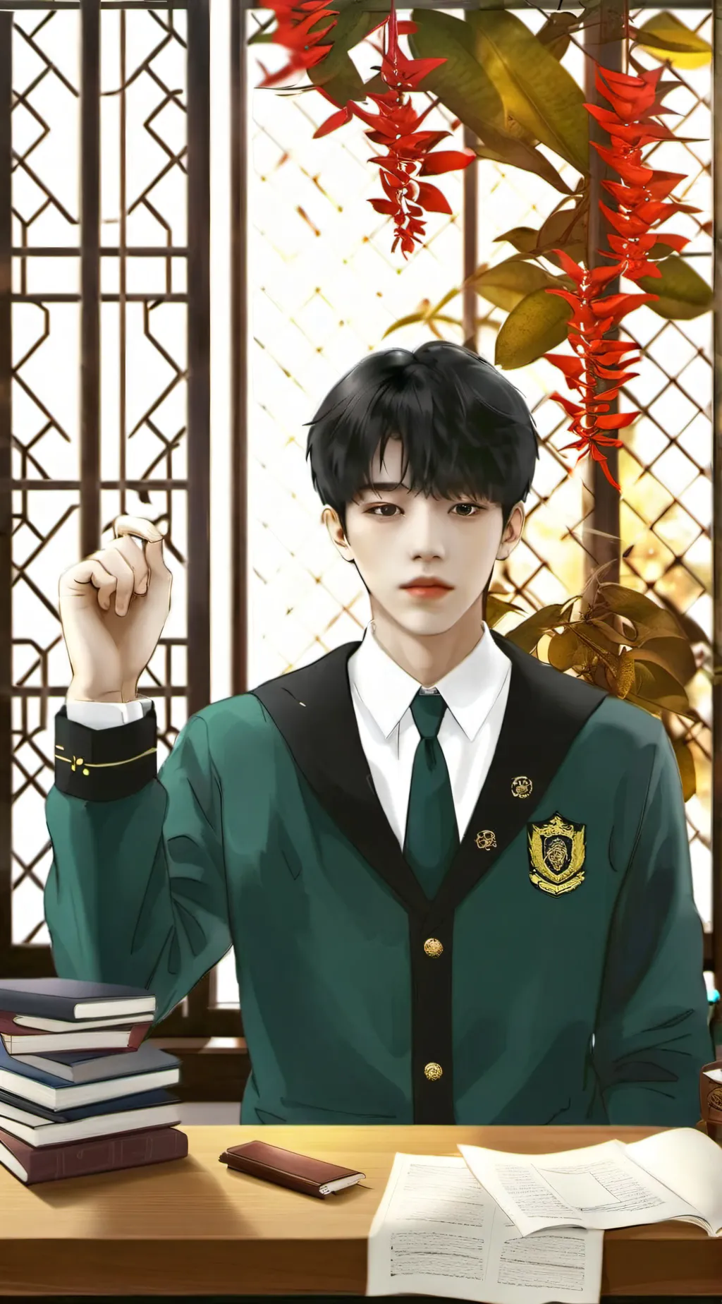 ai character: Su-hyeok background