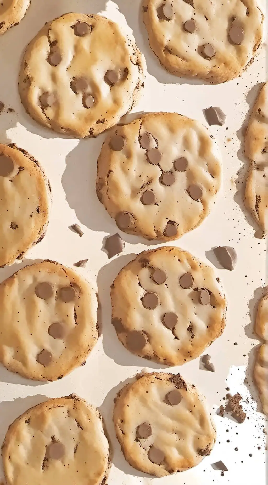 ai character: Infinite cookies background