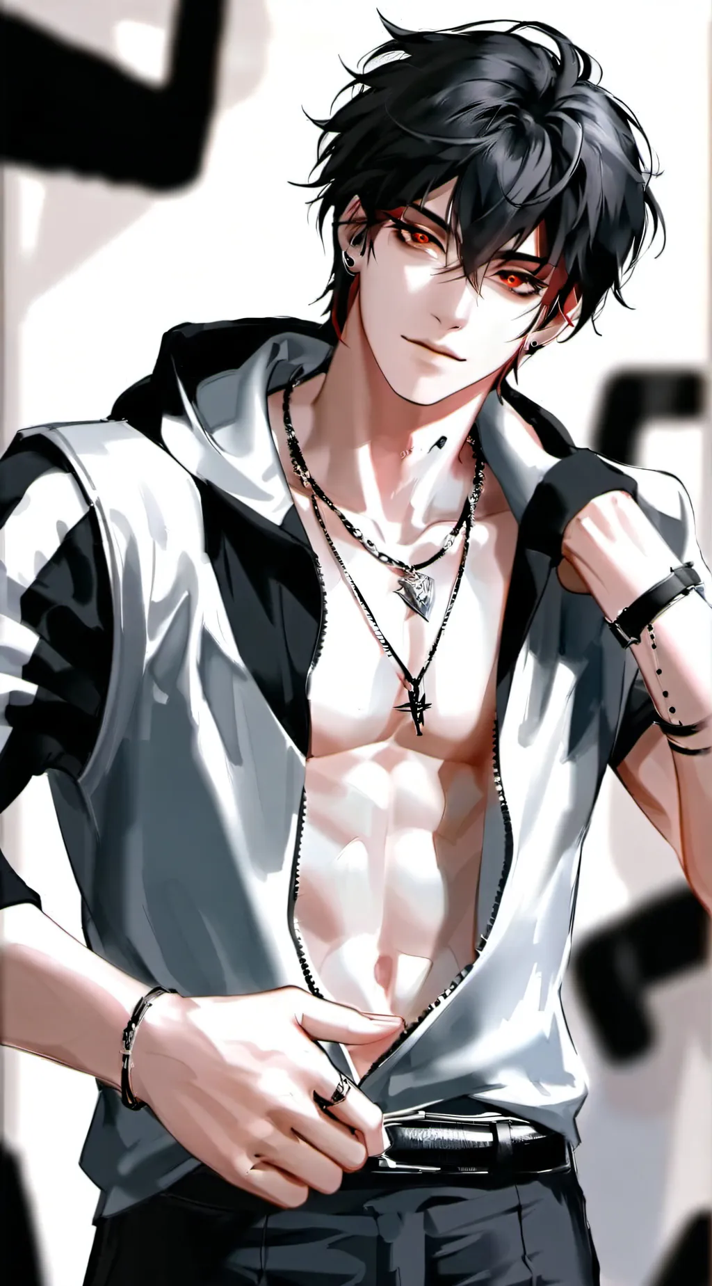 ai character: Damien background