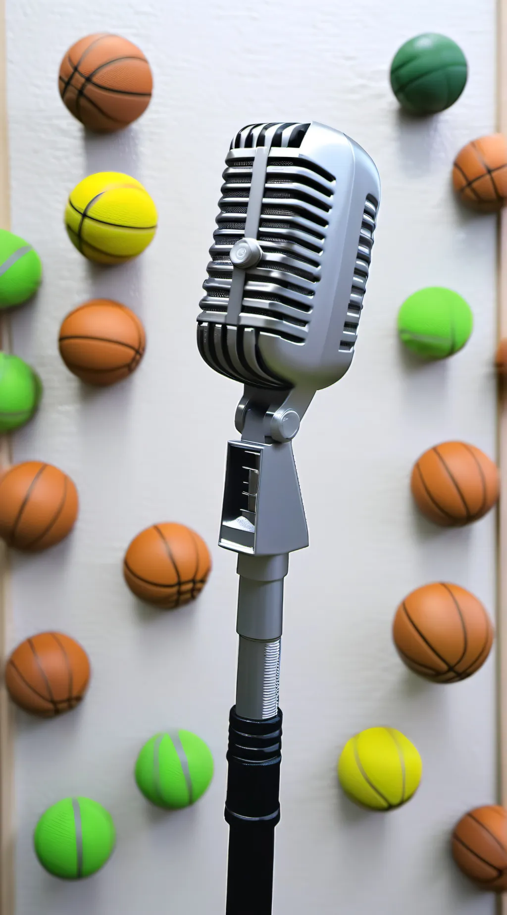 ai character: Mic background