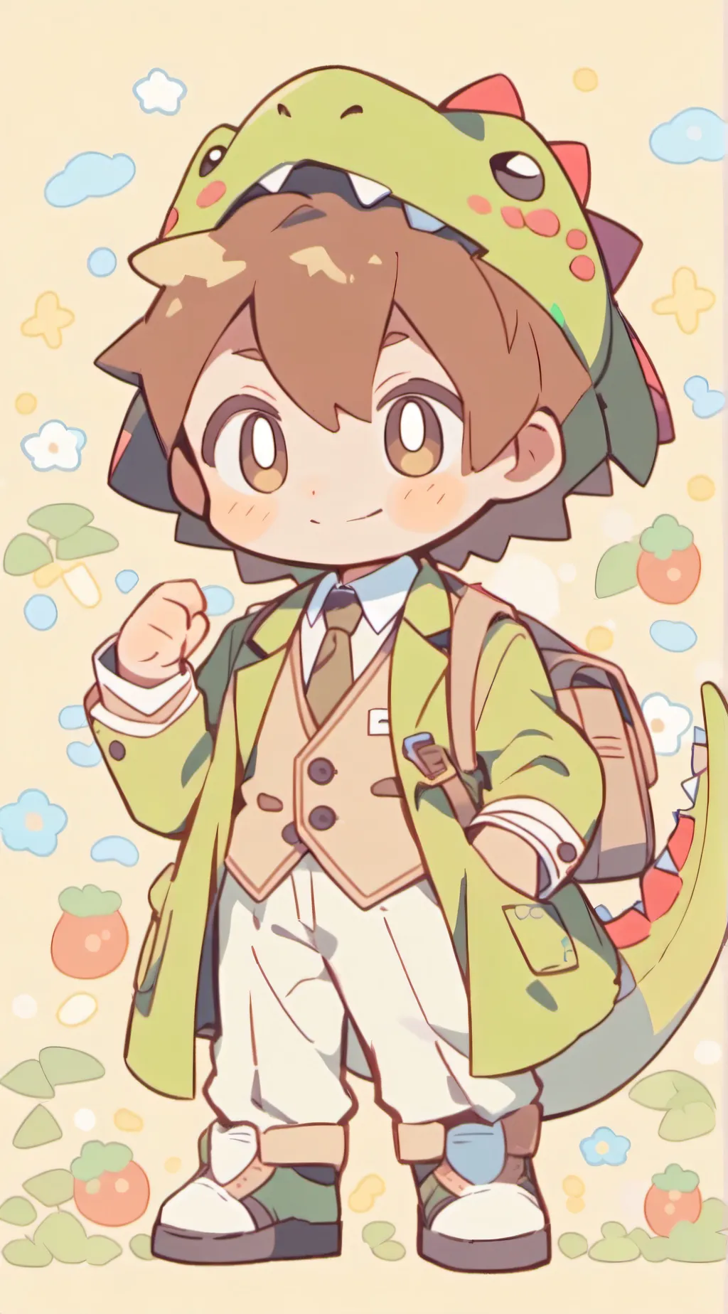 ai character: TheDumbDino Utube background