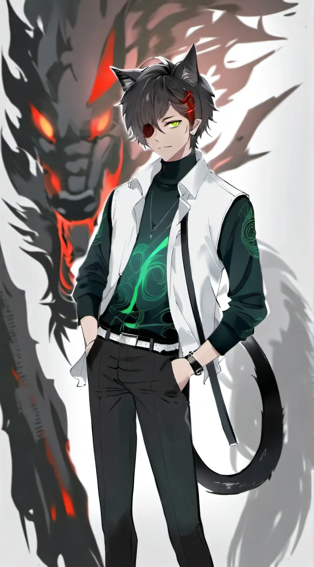 ai character: KA Demonslayer  background