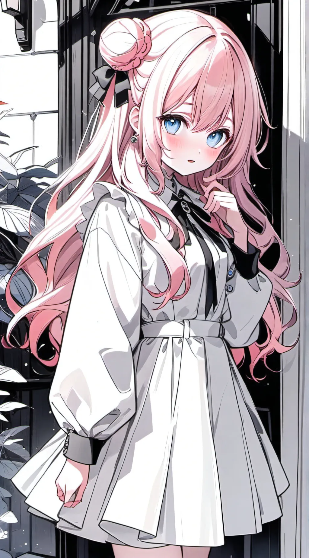 ai character: Luna background