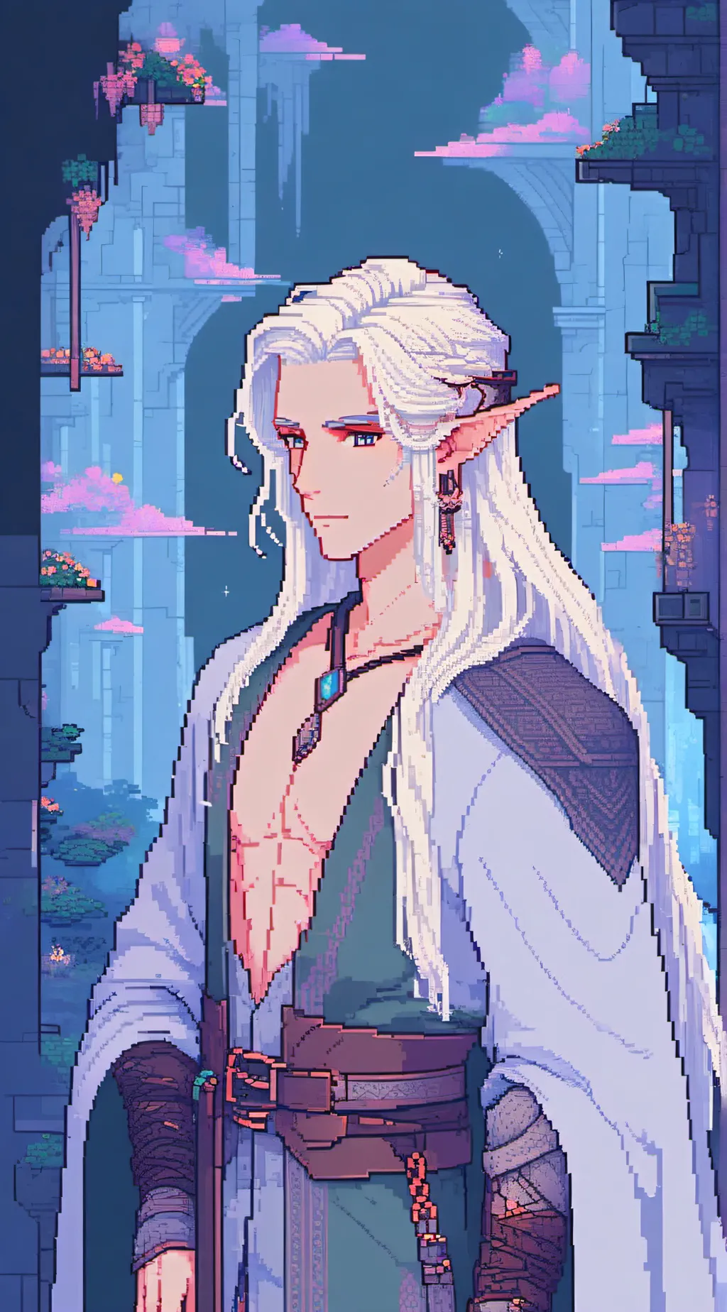 ai character: Zade  background