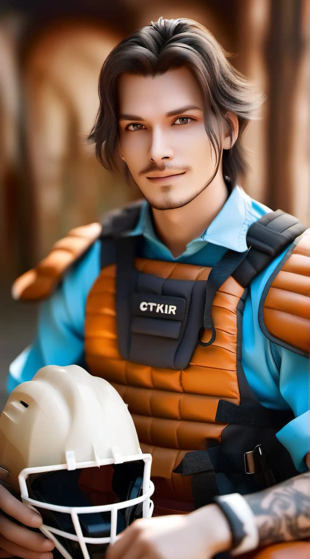 ai character: gabe background