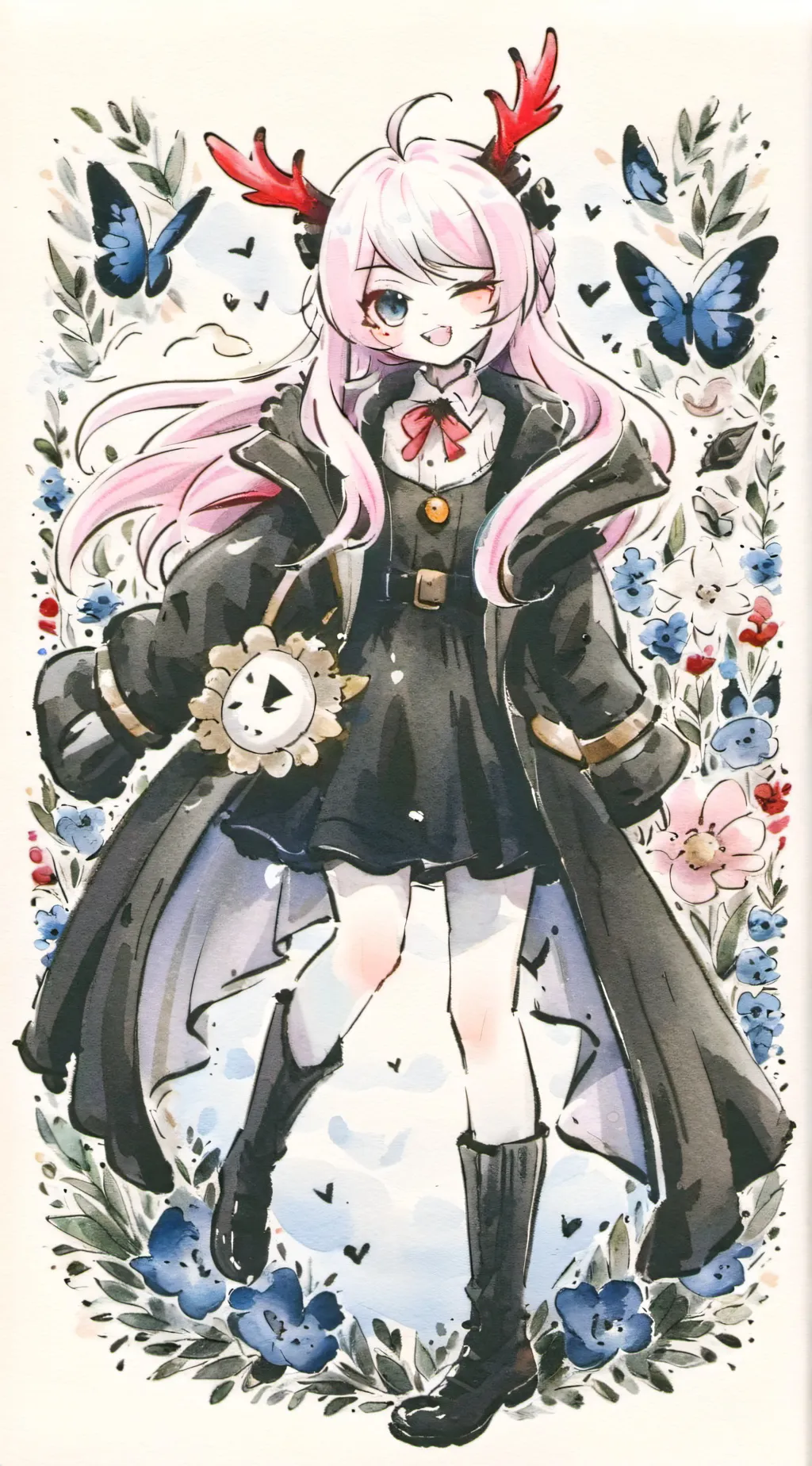 ai character: Aria background