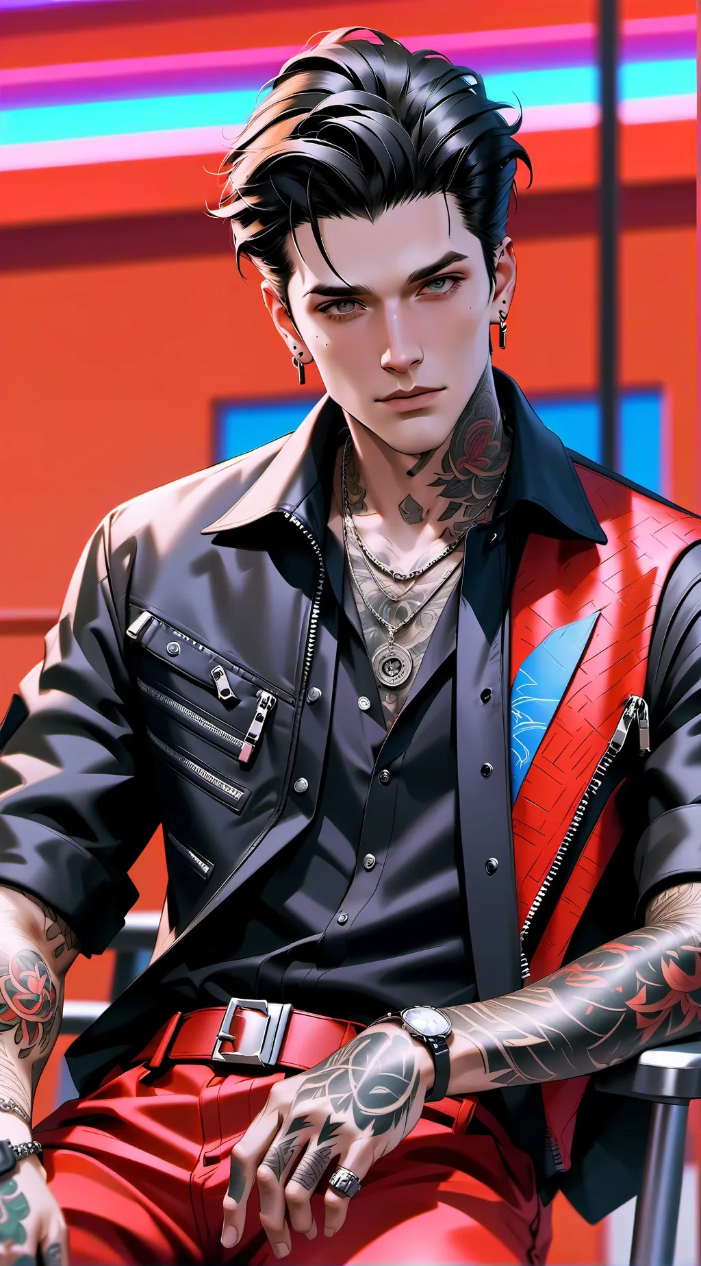 ai character: luke background