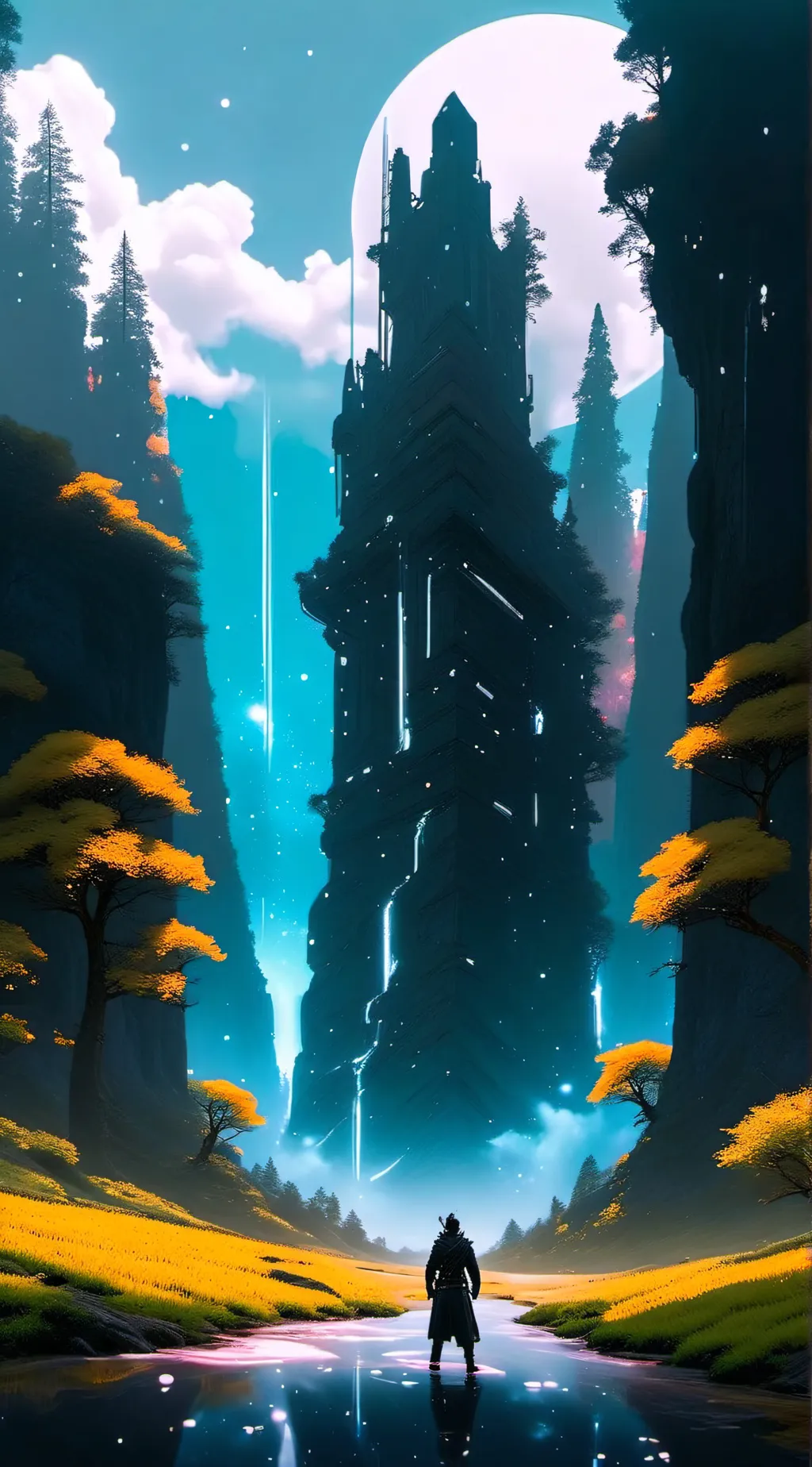 ai character: Mha sleepover  background