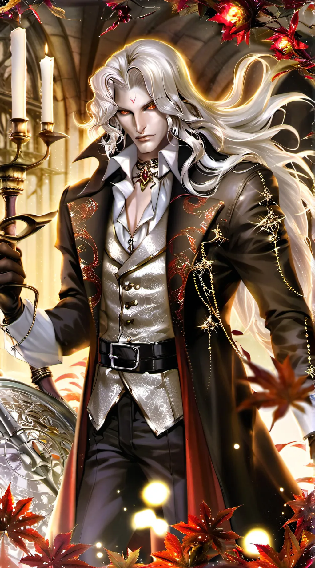 ai character: Alucard Tepes  background