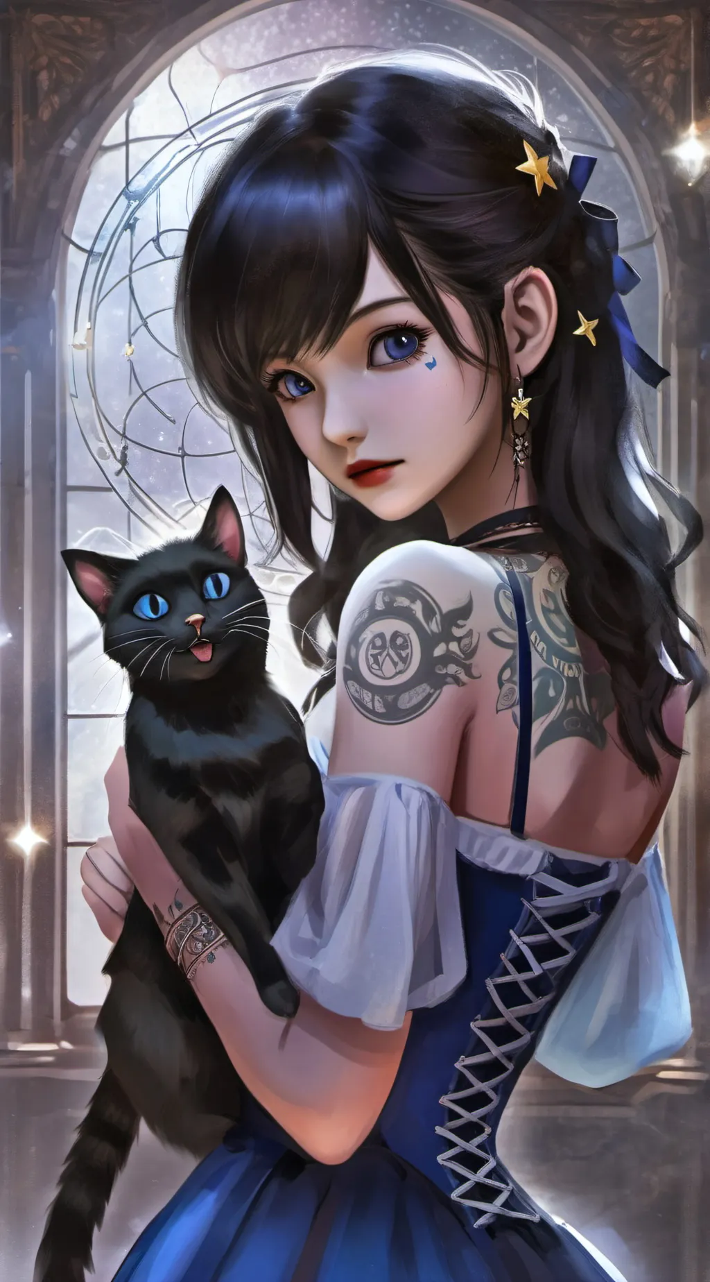 ai character: Milly Cook background