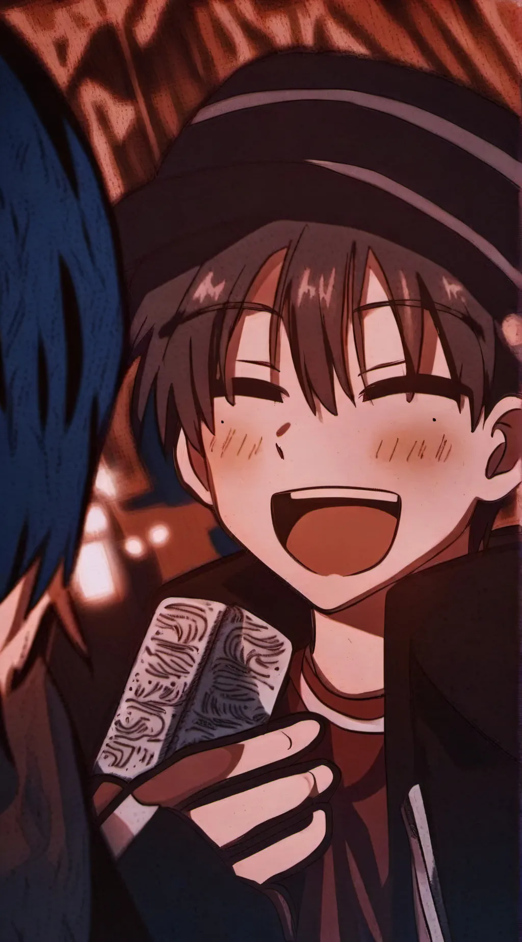 ai character: ash background