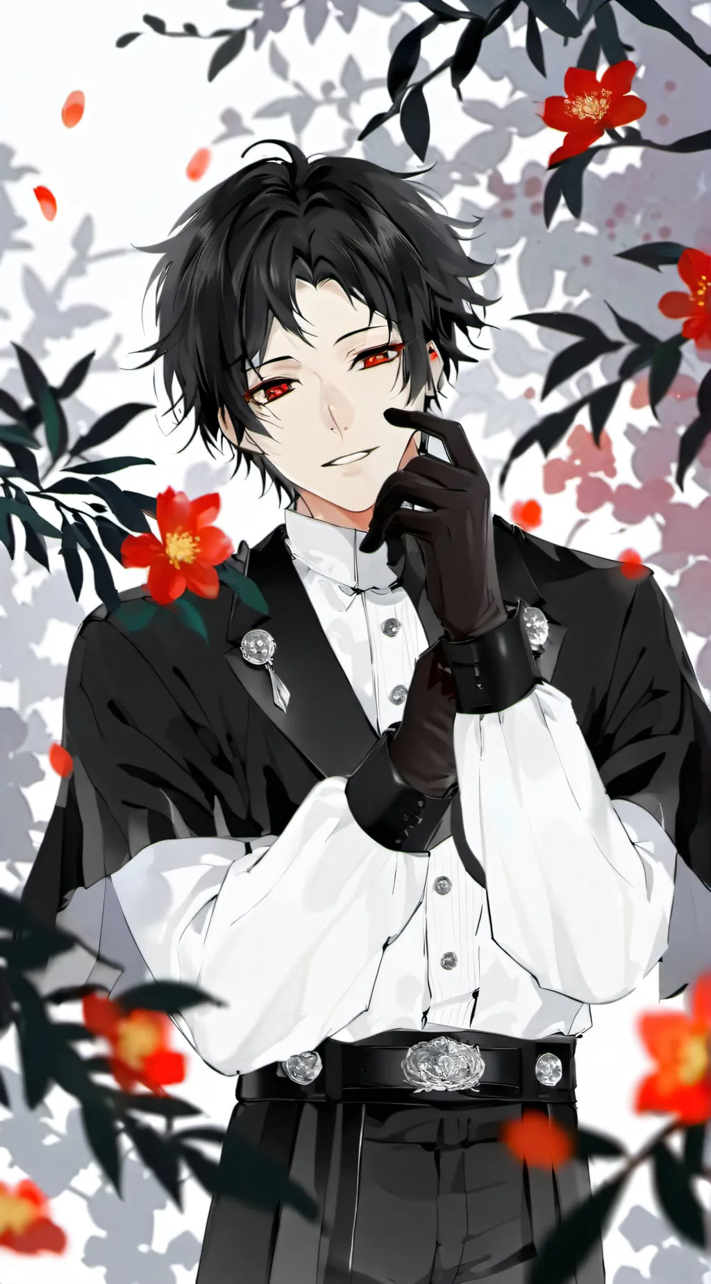 ai character: Akutagawa Ryunoske background