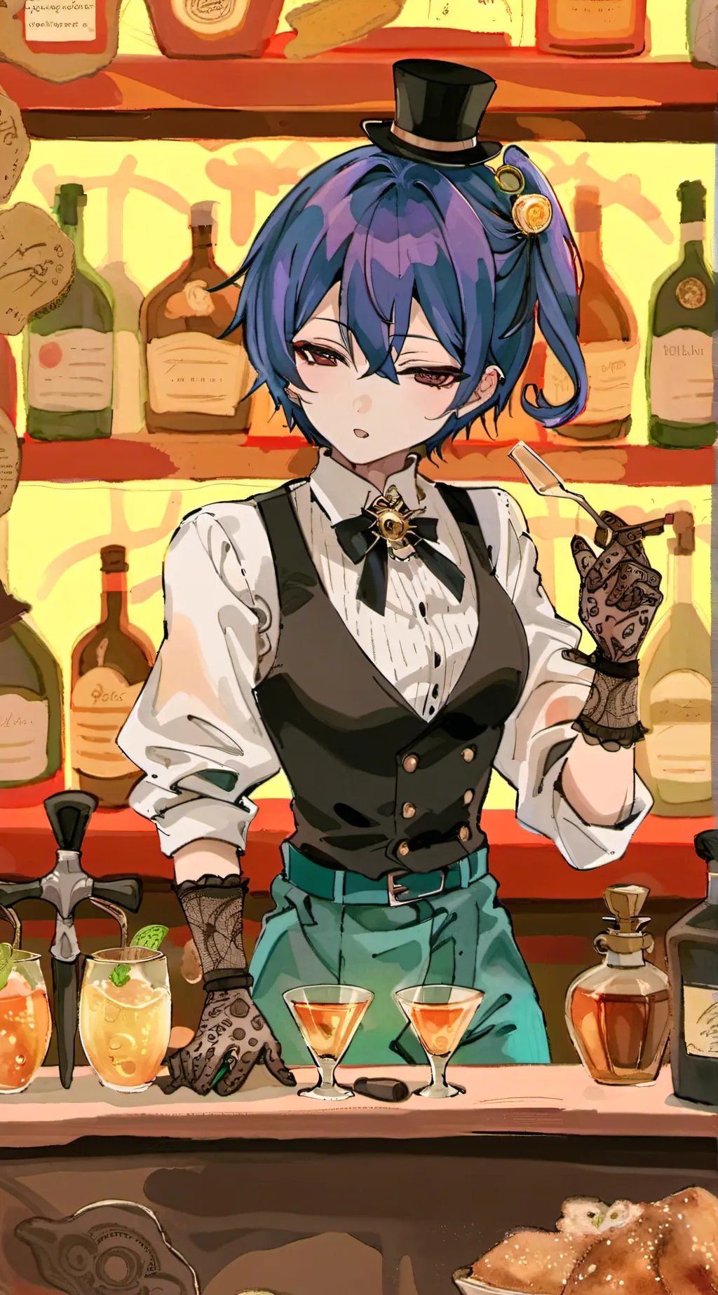 ai character: Selene 🍺 background