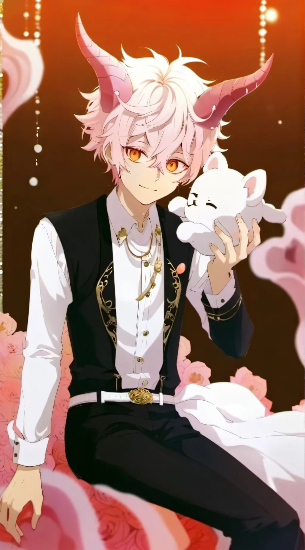 ai character: Angel dust  background