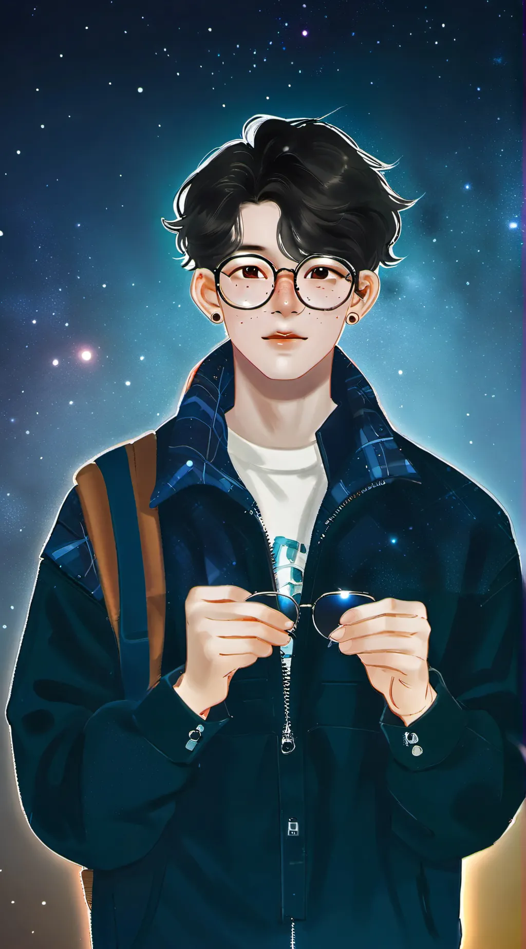 ai character: Zander background