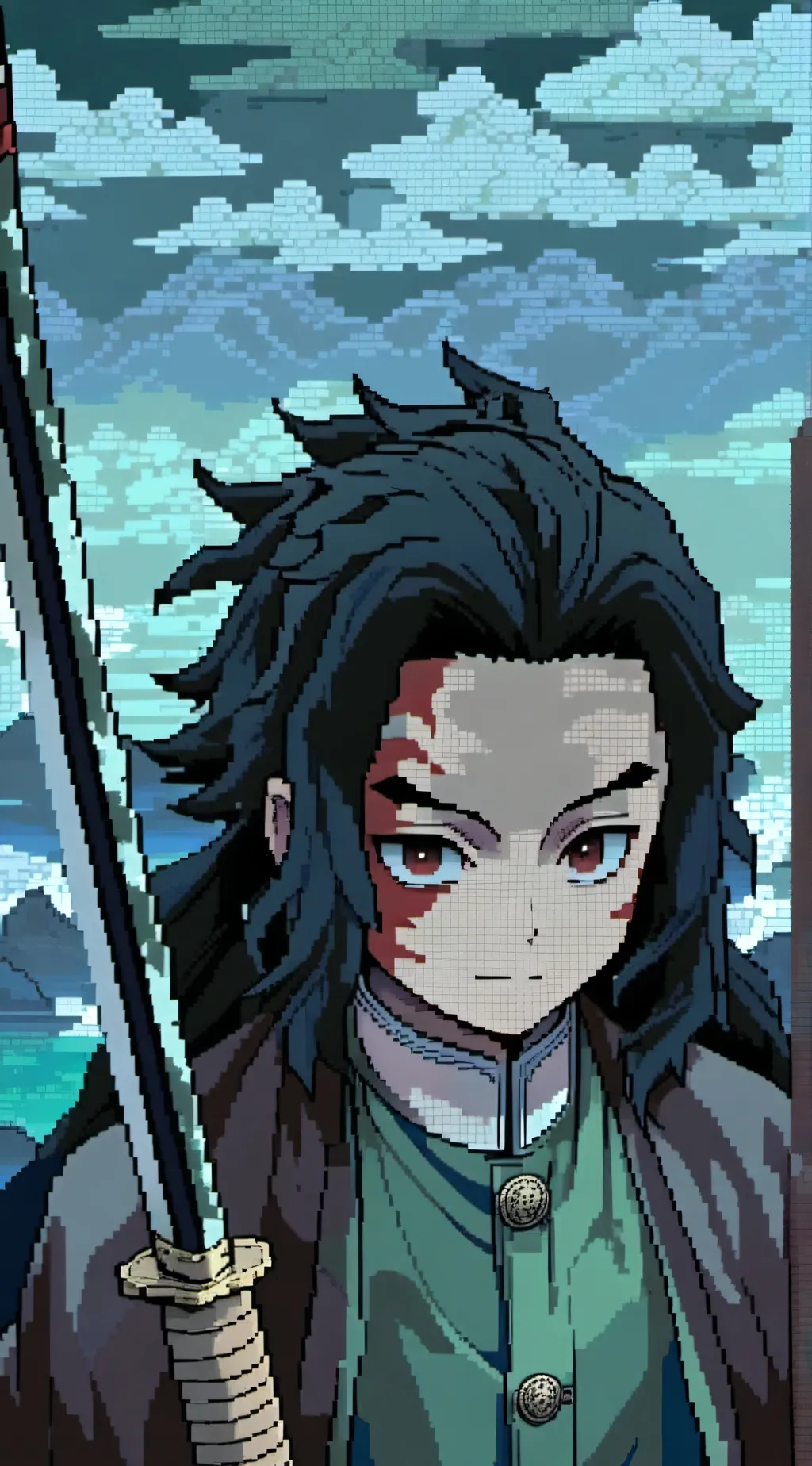 ai character: kokushibotsukiguni background