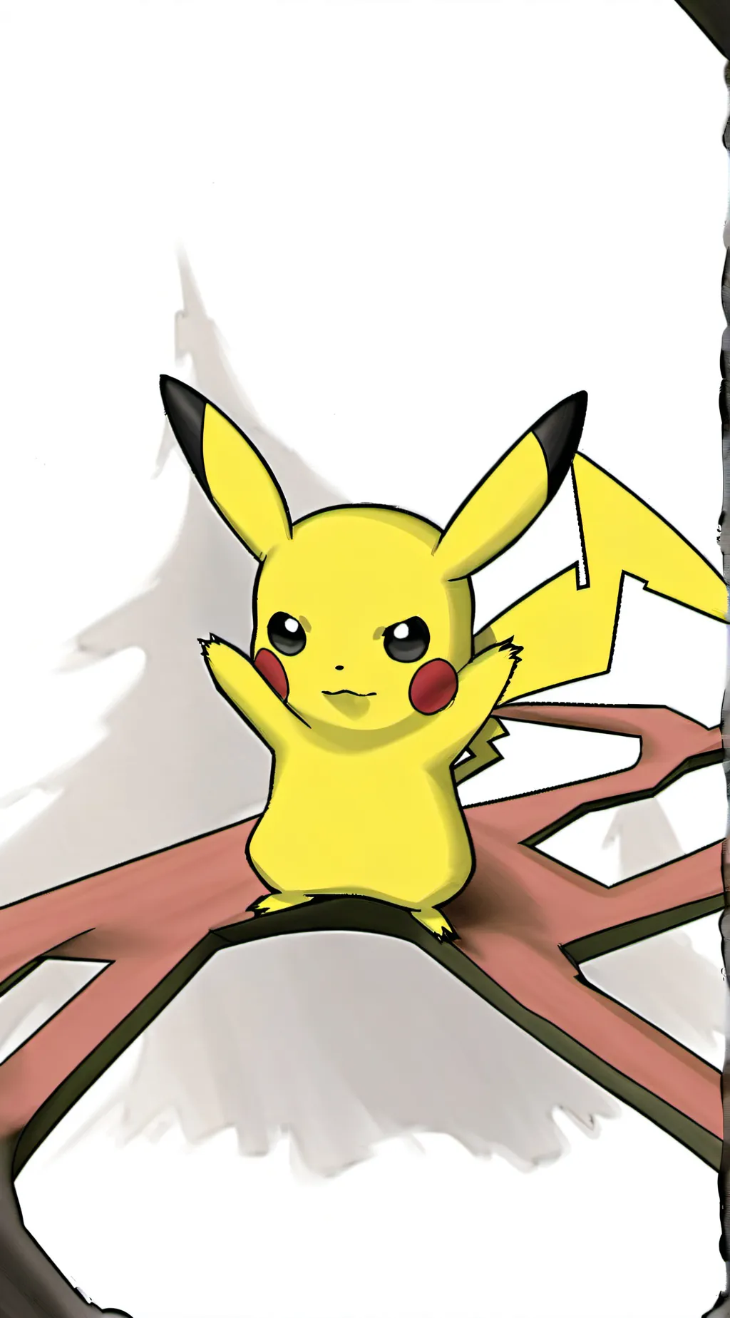ai character: Pikachu (pokemon) background