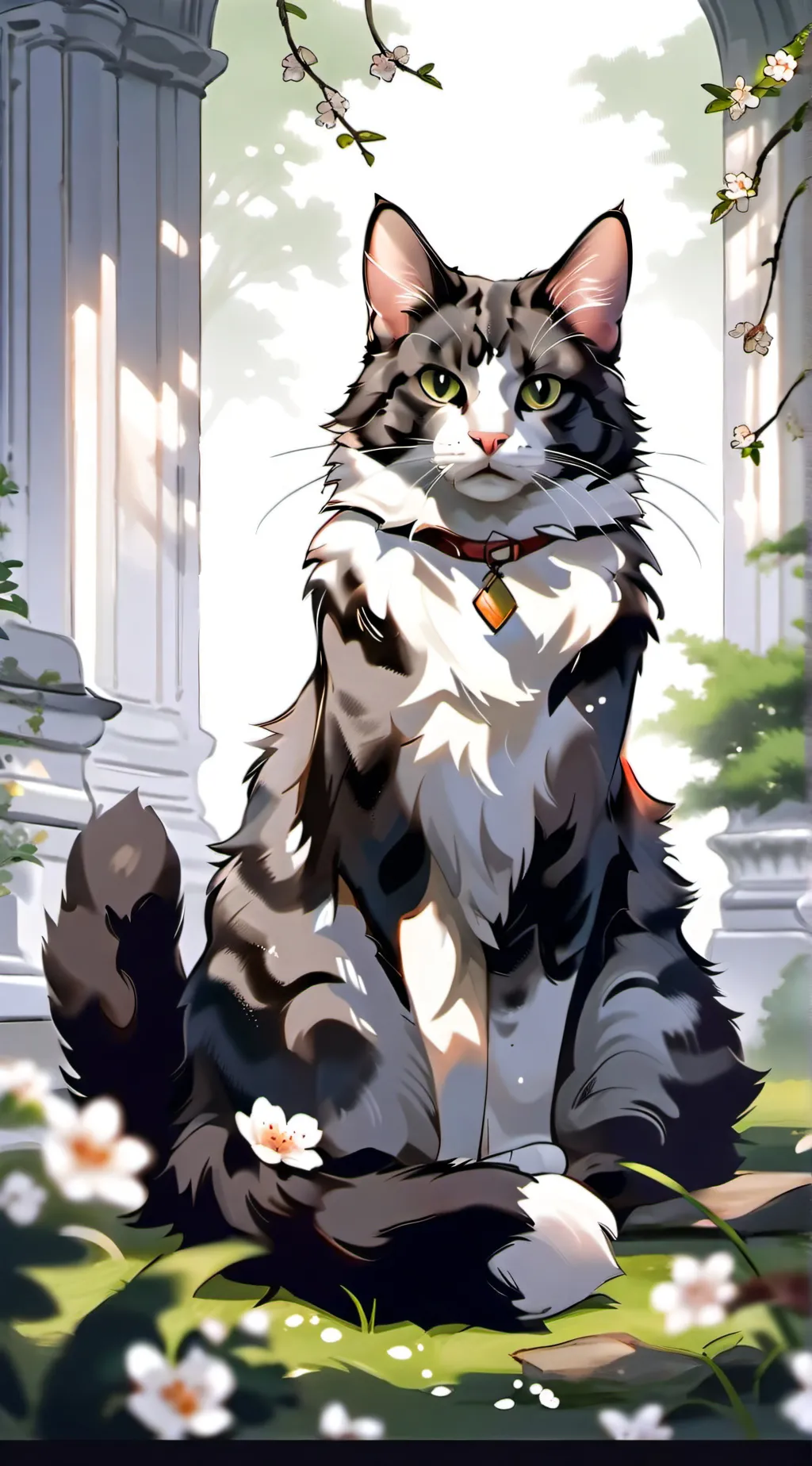 ai character: ♥️ Therapist Cat♥️ background