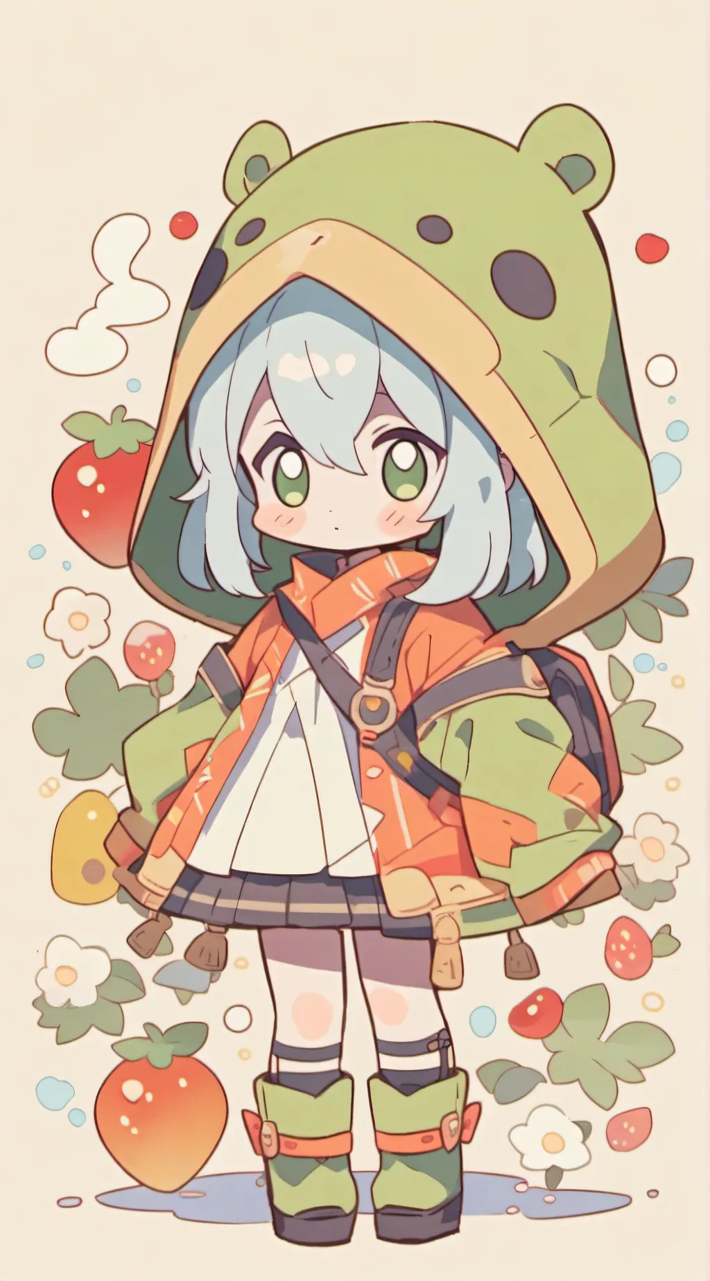 ai character: copycat background